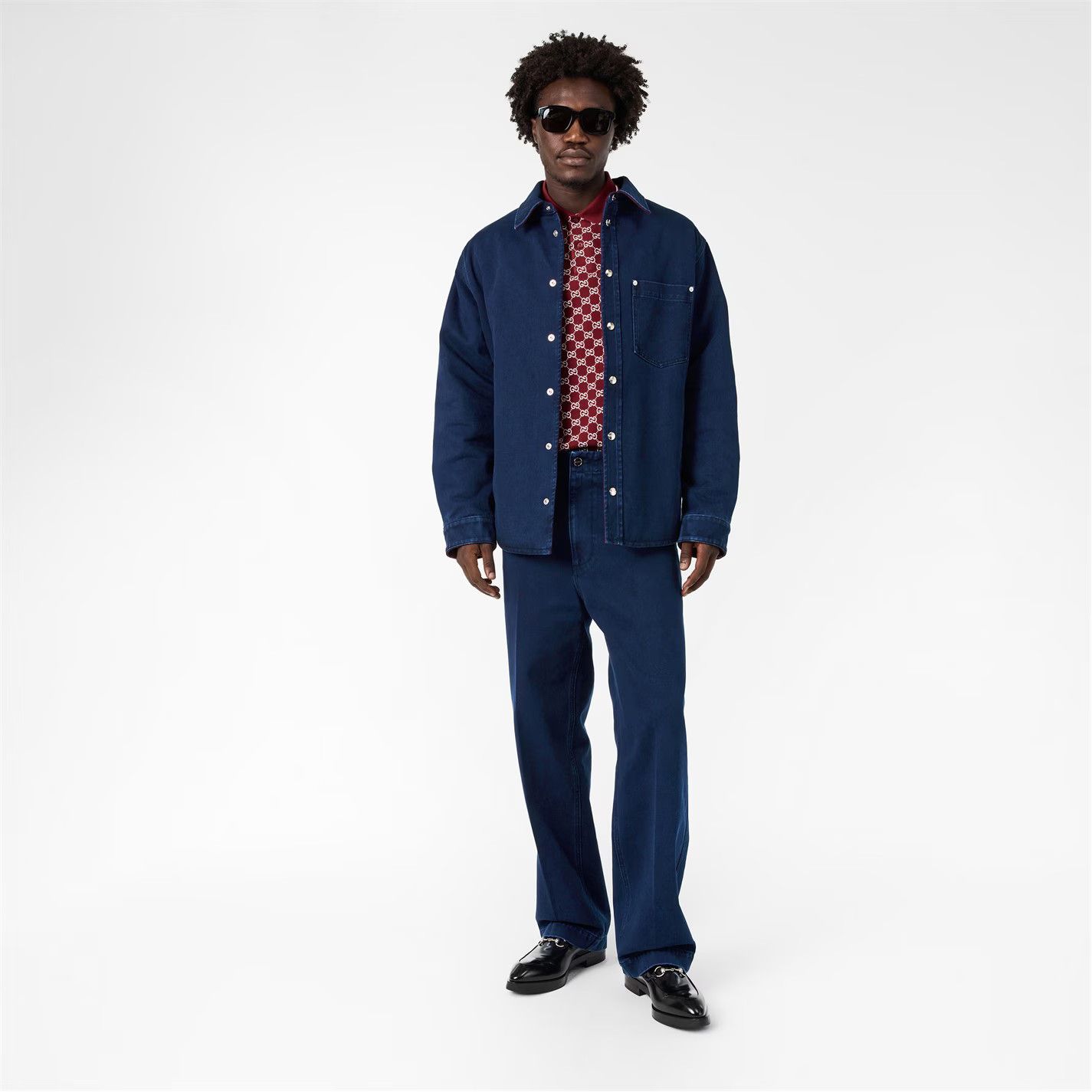 Gucci o1g2r1mq0426 Straight Leg Jeans in Blue Size US 36 / EU 52 - 6 Thumbnail