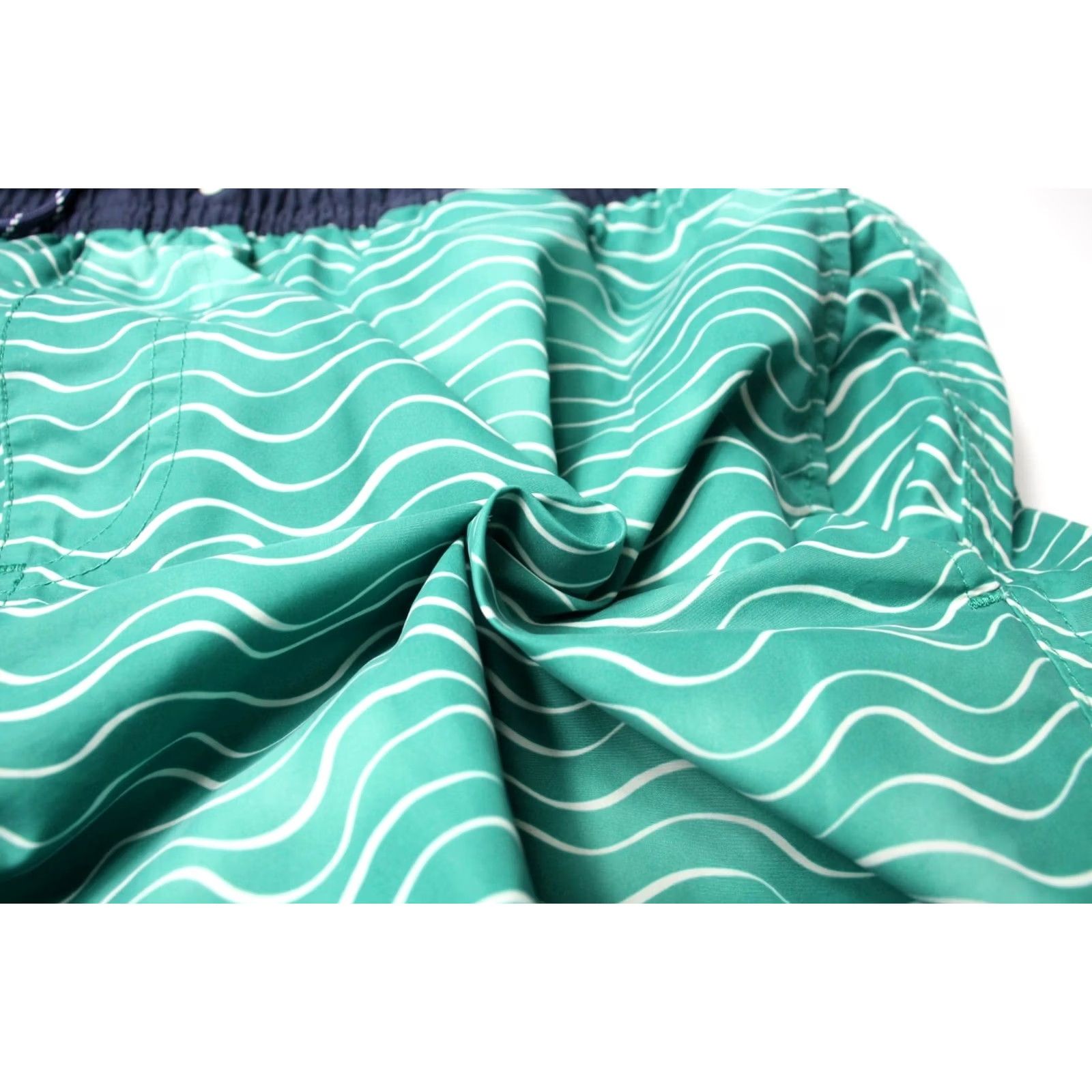 Scotch & Soda SCOTCH & SODA Swimwear Shorts Men's MEDIUM Blue Drawstring Logo Patterned Size US 31 - 5 Thumbnail
