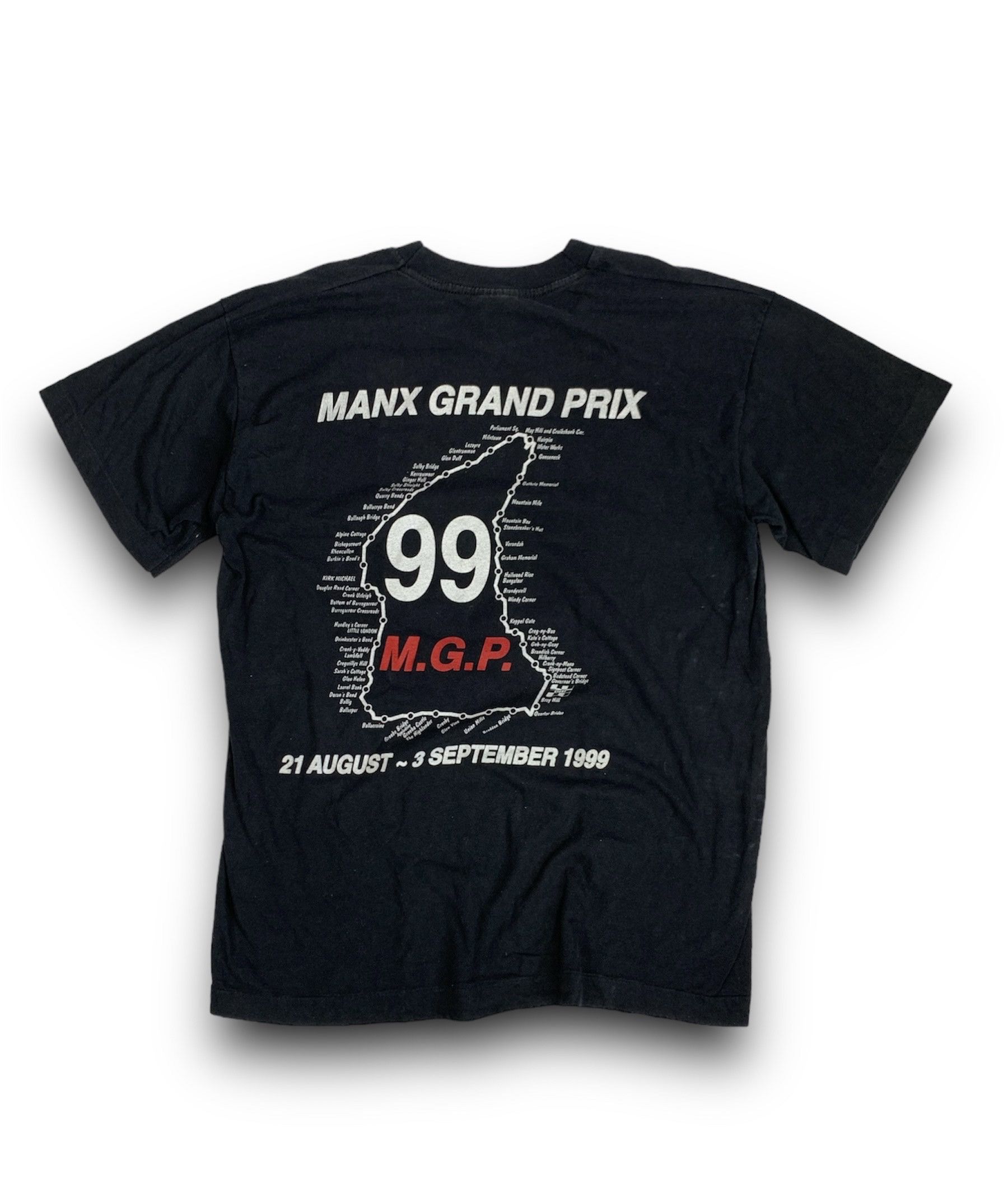 Vintage Manx Grand Prix 1999 Motorcycle Tee Size Large Size US L / EU 52-54 / 3 - 1 Thumbnail