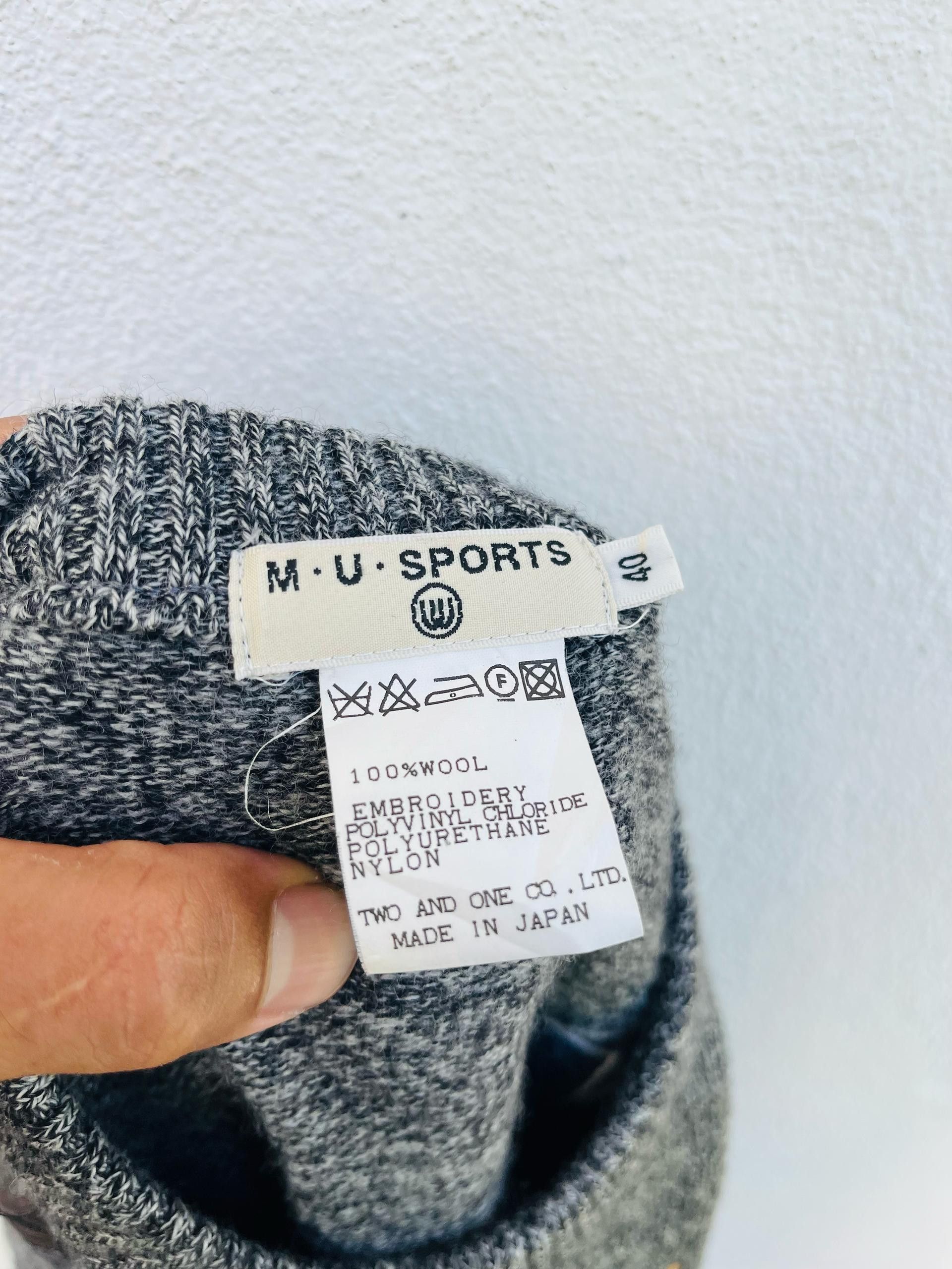 Japanese Brand Vintage M.U. Sport Japanese Designer Fashion Style Size US M / EU 48-50 / 2 - 9 Thumbnail