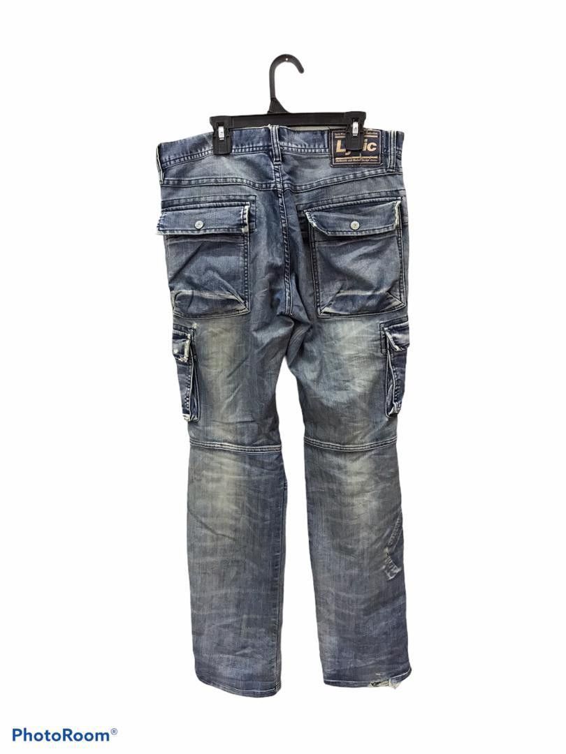 JNCO × Japanese Brand PUNK style jeans brand LYRIC seditionaries multipocket style Size US 32 / EU 48 - 2 Thumbnail