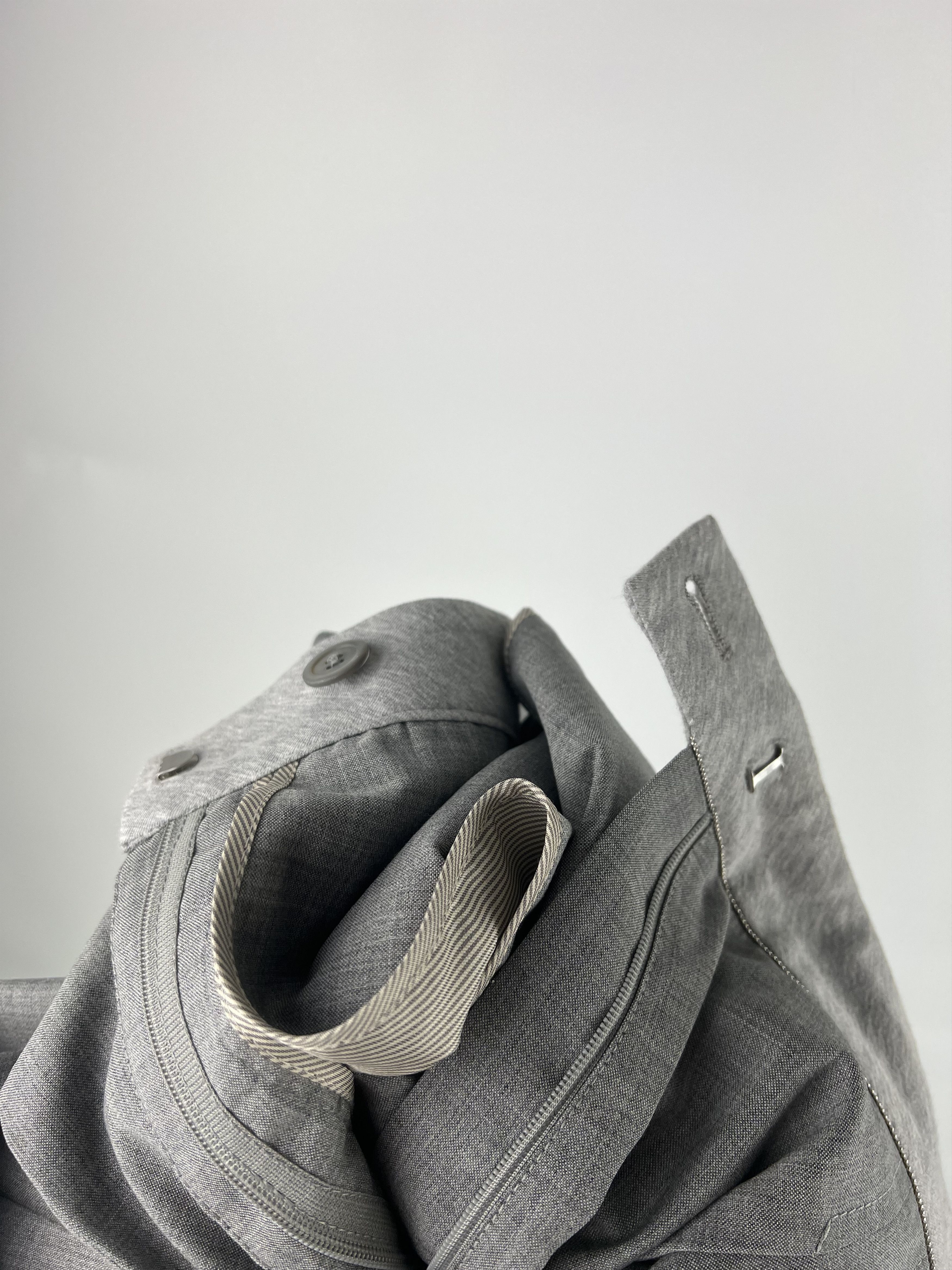 Brunello Cucinelli Brunello Cucinelli Wool Silk Trousers Pants Size IT38 Size 26" / US 2 / IT 38 - 7 Thumbnail