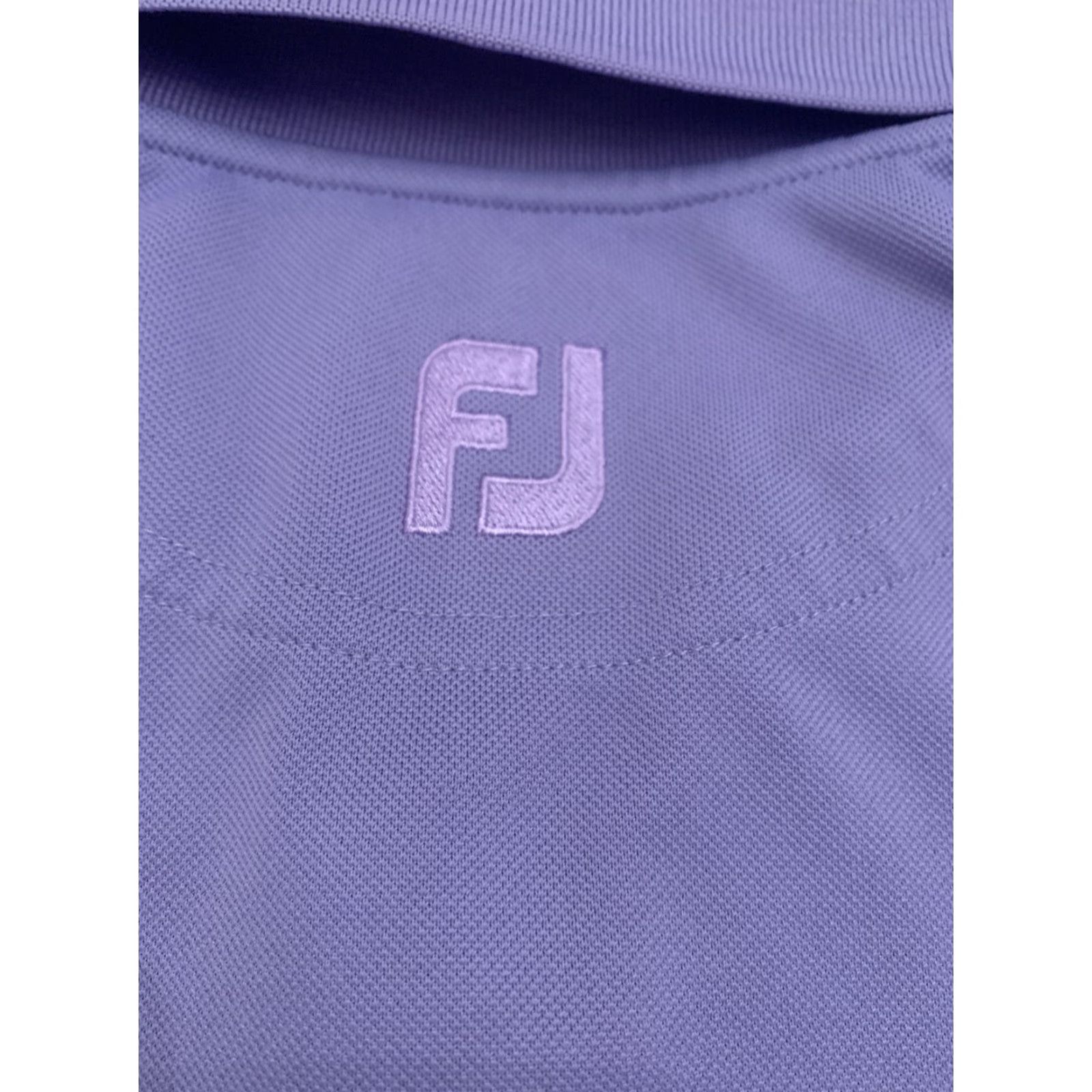 Footjoy FootJoy Polo Shirt Mens Large Purple Golf Wicking Short Sleeve Polyester Polo Classic Logo Golf Shirt Size US L / EU 52-54 / 3 - 5 Thumbnail