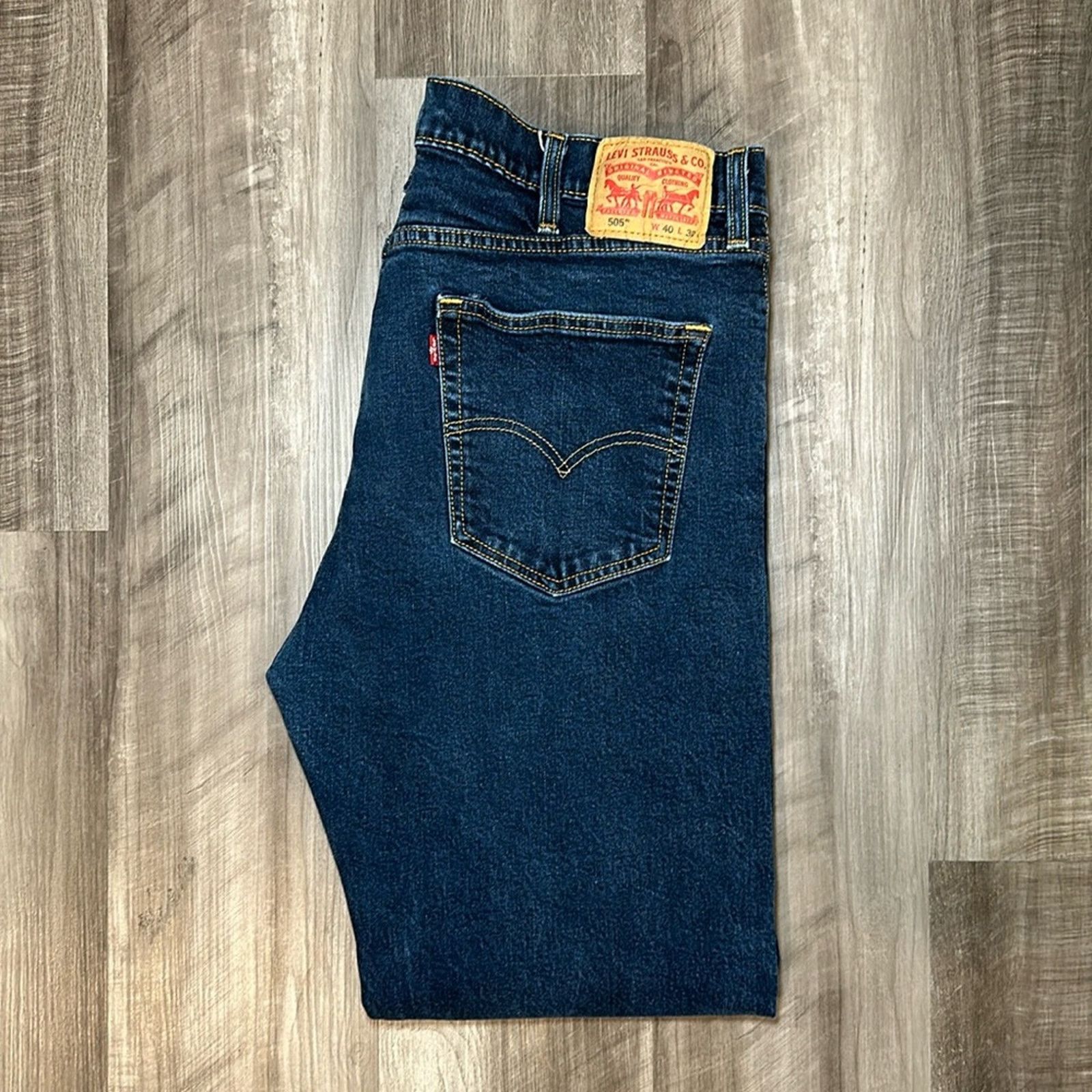 Levi's Levi’s 505 Straight Fit Jeans - 40x30 Size US 40 / EU 56 - 1 Thumbnail