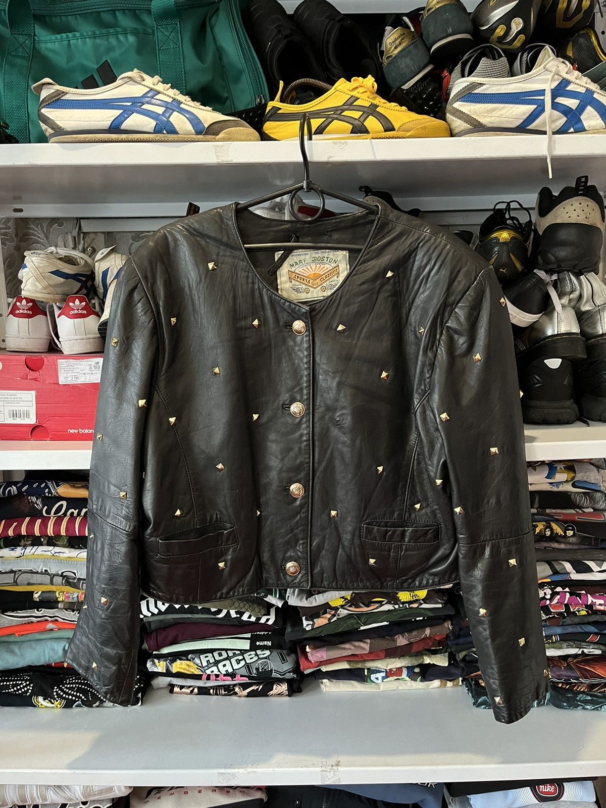 Vintage Crazy True Vintage Cycle Rider Leather Jacket Biker Rare Size S / US 4 / IT 40 - 1 Thumbnail