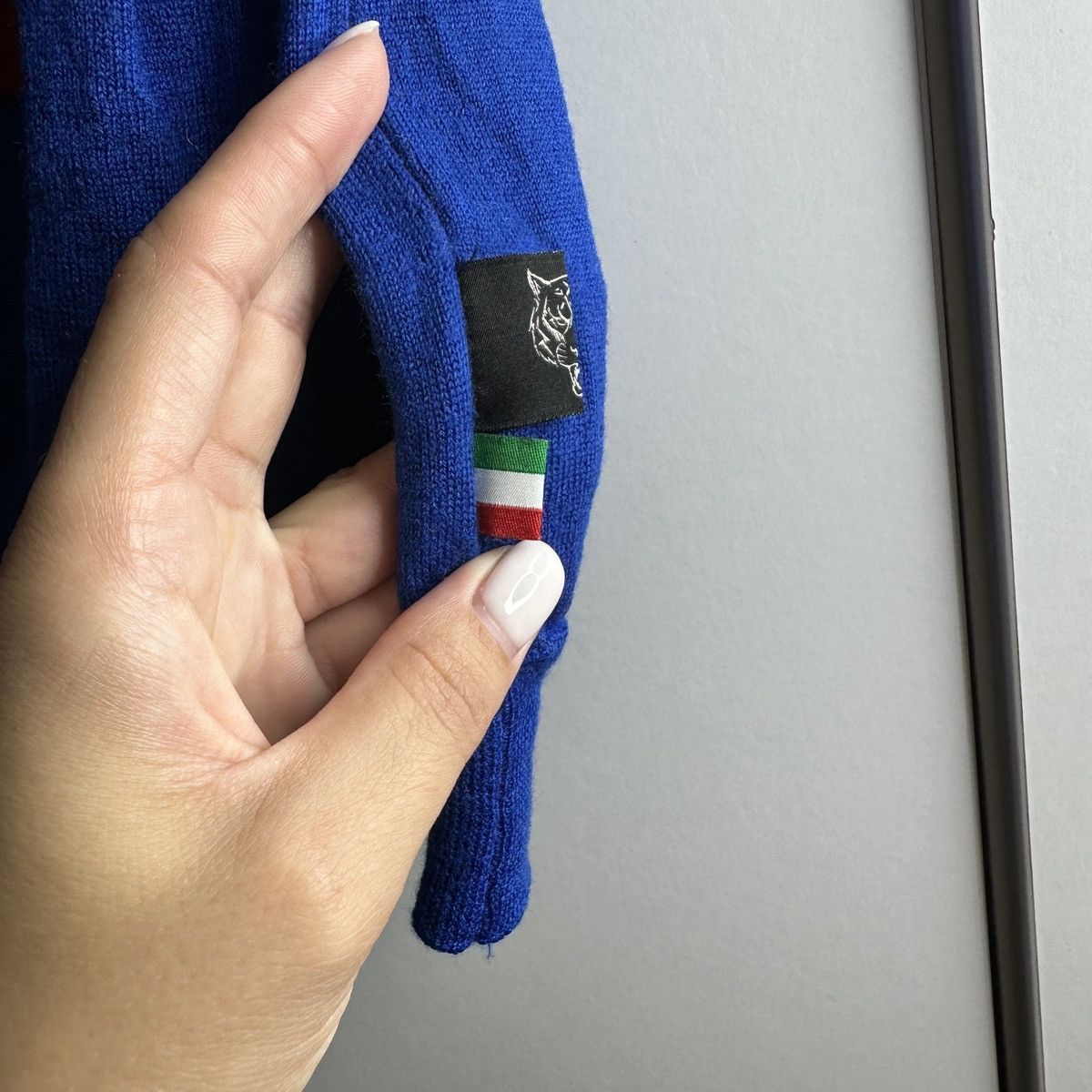 Philipp Plein Plein Sport luxury blue sweater merino wool Size US M / EU 48-50 / 2 - 10 Thumbnail
