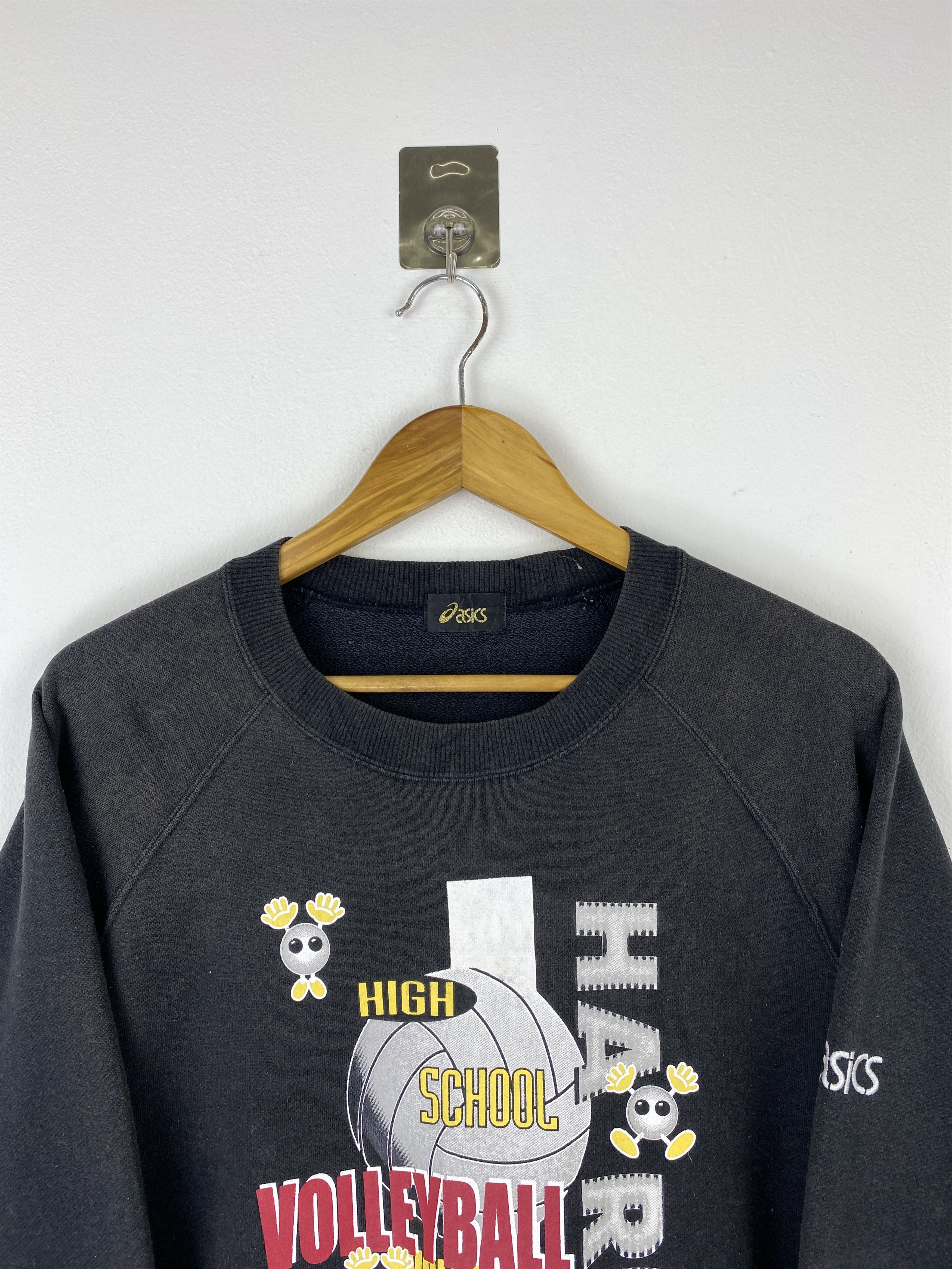 Asics Vintage Asics Haruko Volley Ball Sweatshirt SH0511 Size US XL / EU 56 / 4 - 2 Thumbnail