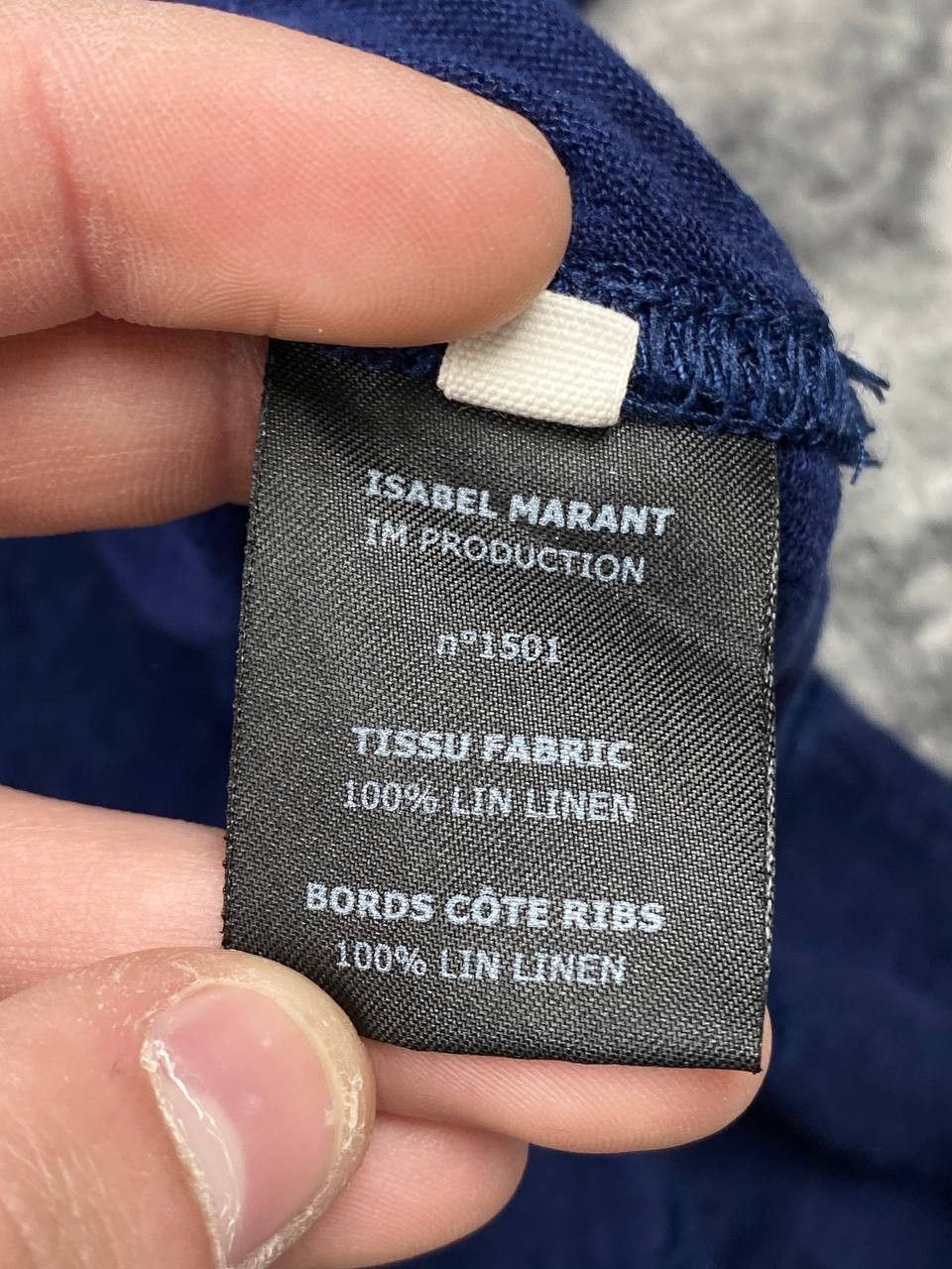 Isabel Marant Isabel Marant Étoile Long Sleeve Big Logo Women Size M Blue Size M / US 6-8 / IT 42-44 - 9 Thumbnail