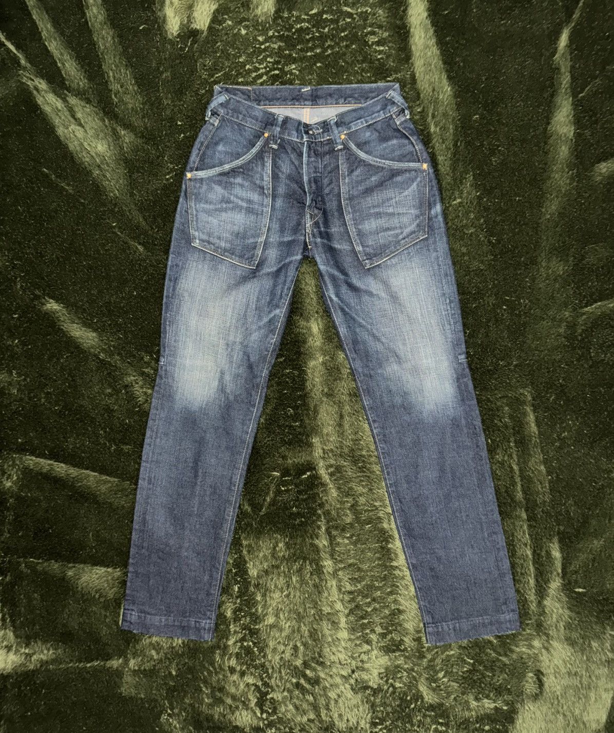 45rpm [28] 45RPM pocket detail denim pants MADE IN JAPAN Size US 28 / EU 44 - 1 Thumbnail