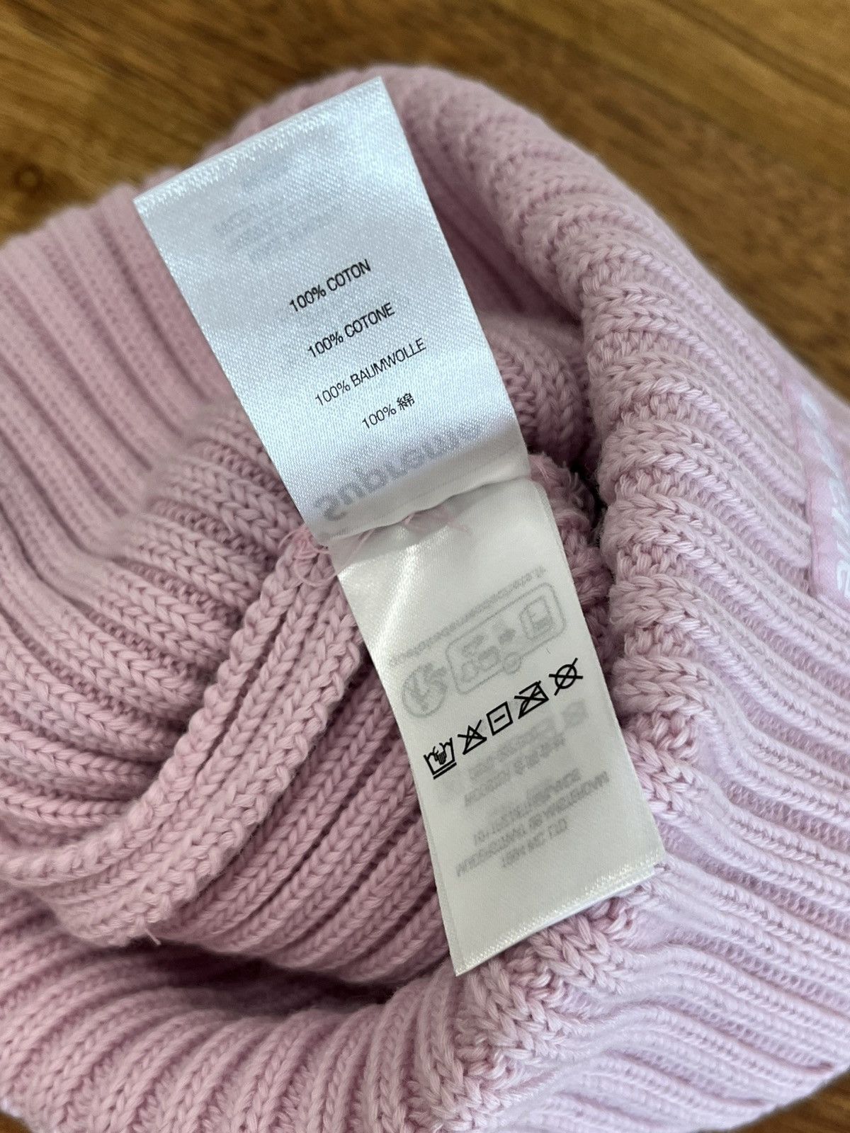 Supreme Supreme Overdyed Beanie Pink Size ONE SIZE - 4 Thumbnail