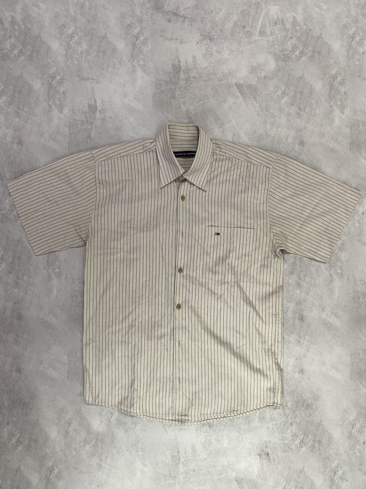 Tommy Hilfiger ⛰️ Shirt Button Up Tommy Hilfiger Outdoor Life Size US XL / EU 56 / 4 - 1 Thumbnail
