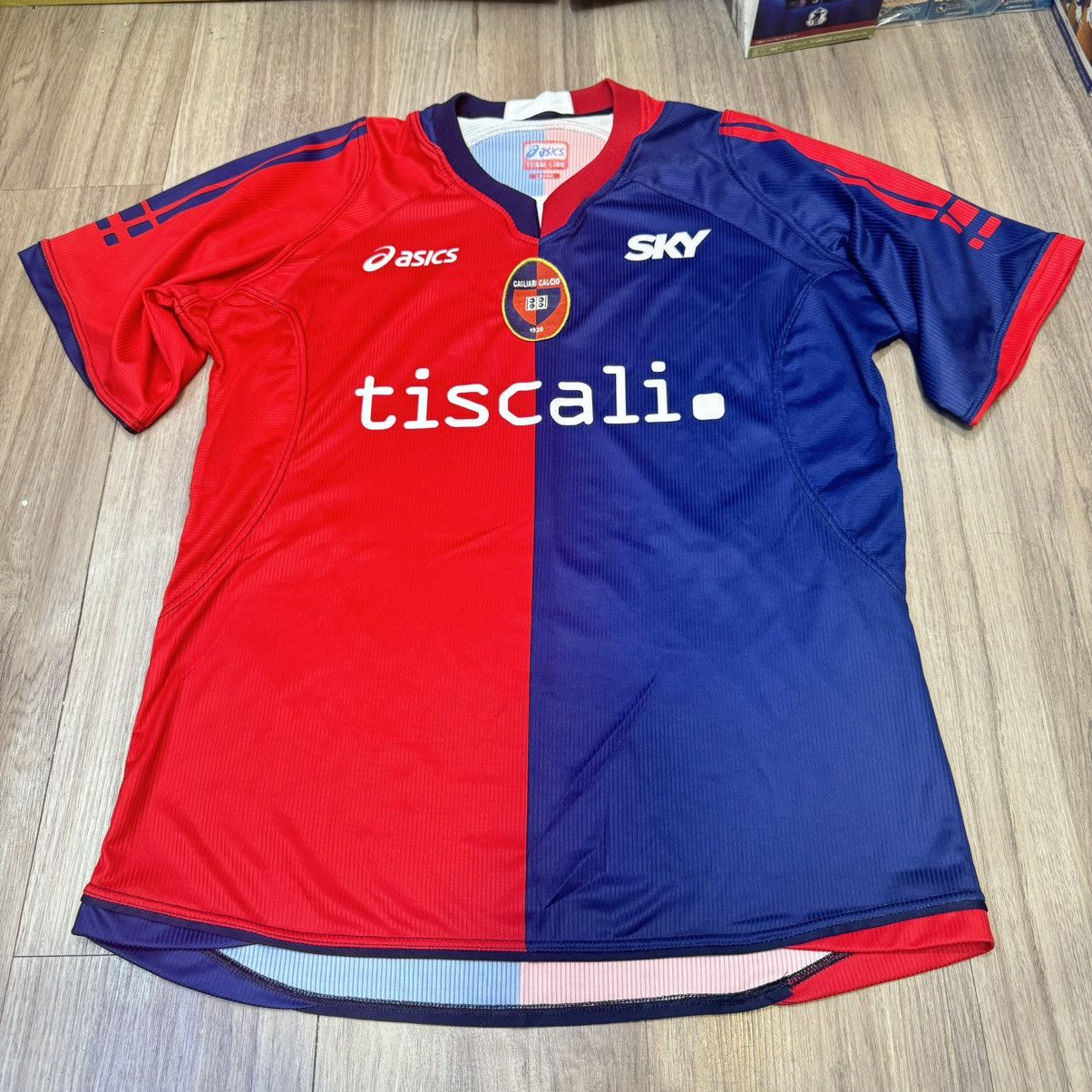Asics Cagliari 06/07 ASICS home shirt Size US L / EU 52-54 / 3 - 1 Thumbnail