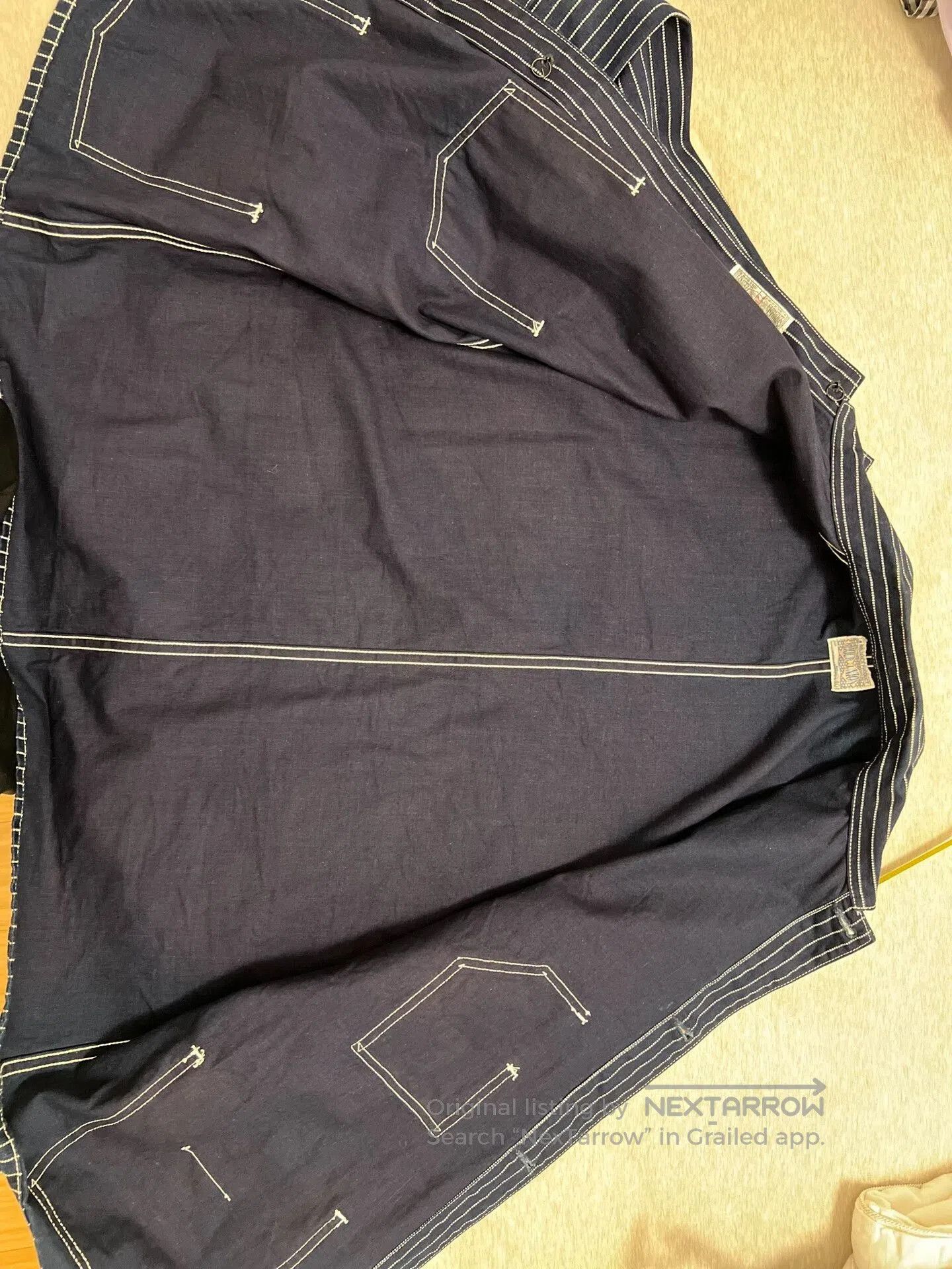 The Real McCoy's The Real McCOY's Indigo Denim Jacket. Size US L / EU 52-54 / 3 - 4 Thumbnail