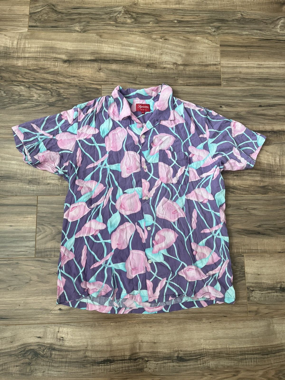 Supreme Supreme x My Bloody Valentine 'Loveless' Rayon SS Shirt