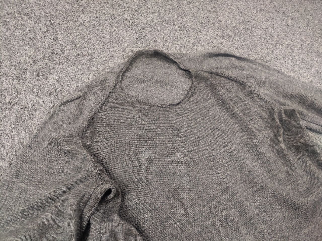 Layer-0 Layer-0 ssm22-13 Design Cashmere Scarstitch Overlock Sweater Size US XL / EU 56 / 4 - 9 Thumbnail
