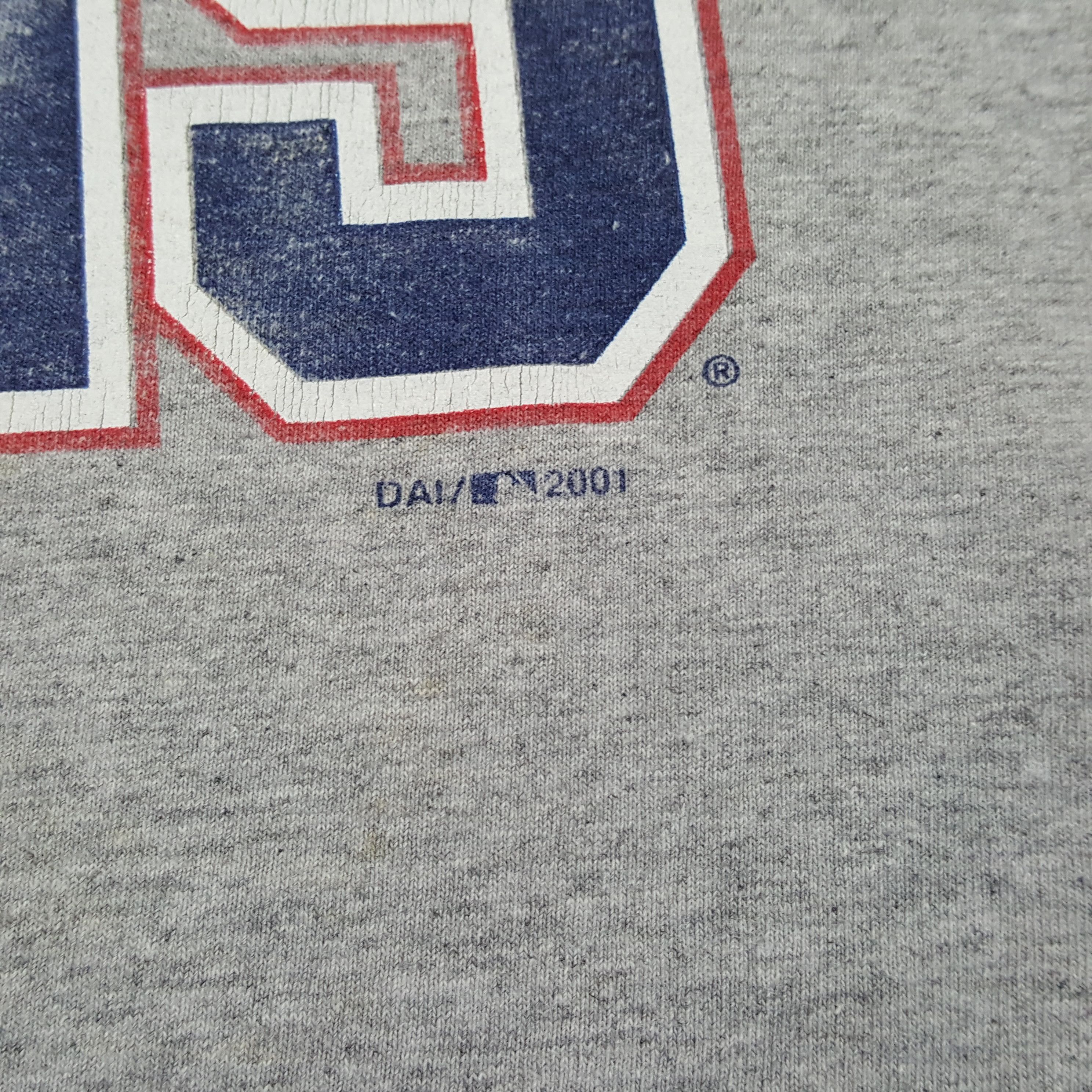 MLB × Vintage MLB Cleveland Indians Major League Baseball Vintage Tshirt Size US XL / EU 56 / 4 - 3 Thumbnail