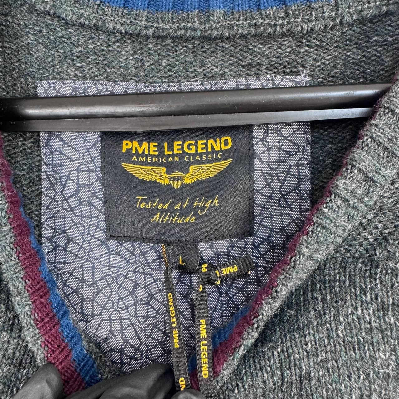 Other PME Legend Knit Sweater Mens Grey Crewneck Pullover Size L Size US L / EU 52-54 / 3 - 3 Thumbnail