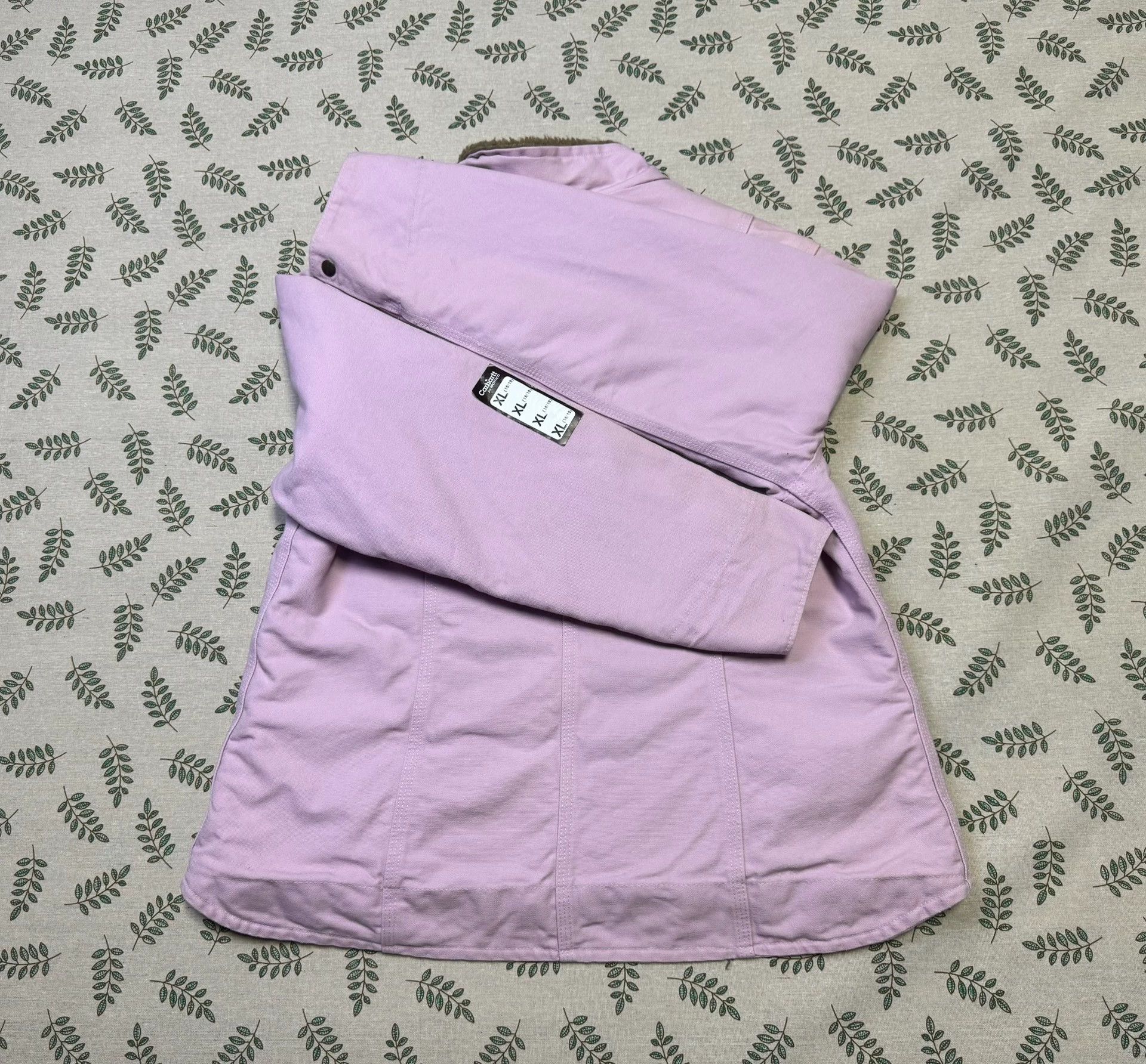 Carhartt Vintage Carhartt WJ022 Faded Petal Pink XL Jacket Size US XL / EU 56 / 4 - 5 Thumbnail