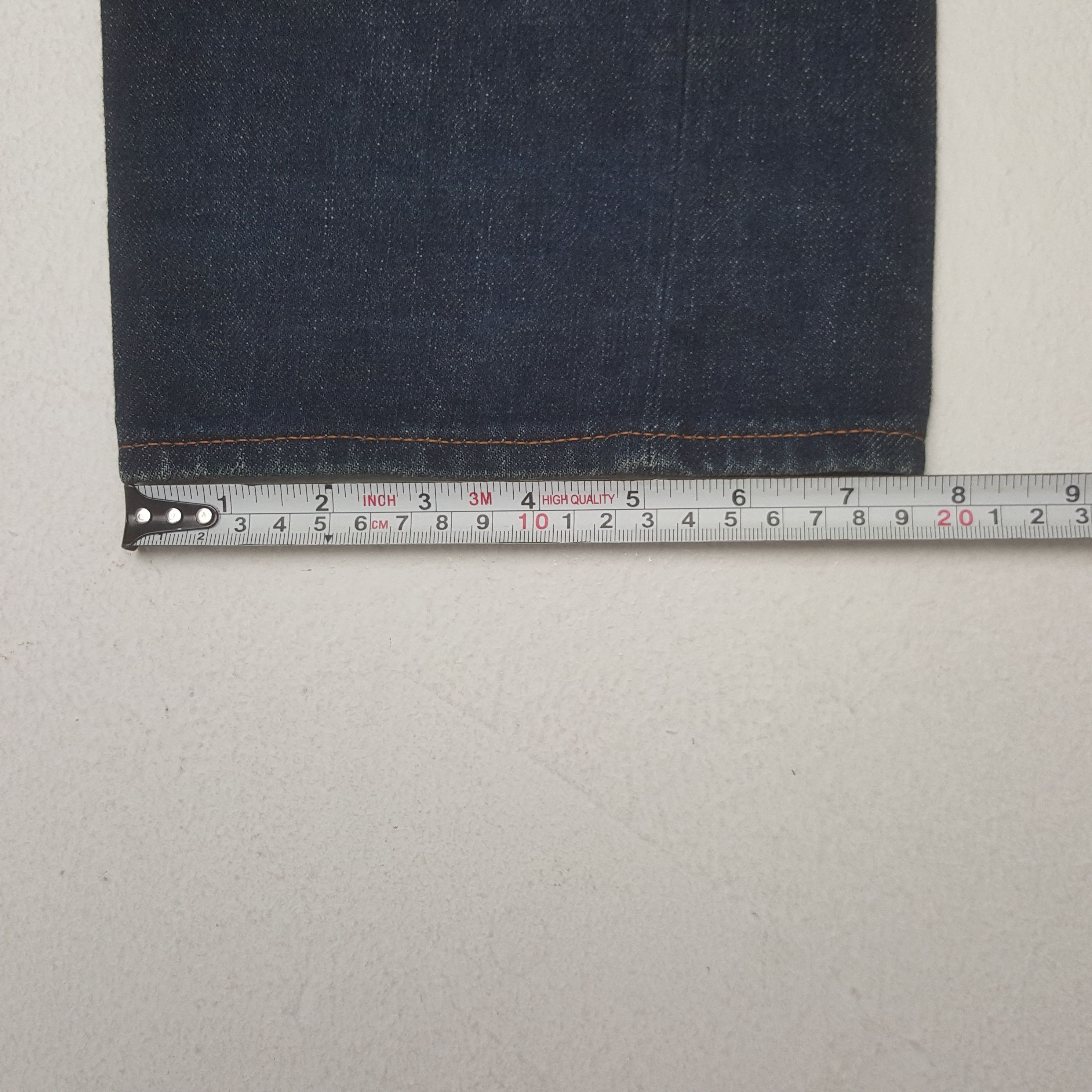 Evisu × Japanese Brand × Vintage Vintage Evisu Japanese Brand Daicock Custom Art Denim Jeans Size US 27 - 13 Thumbnail