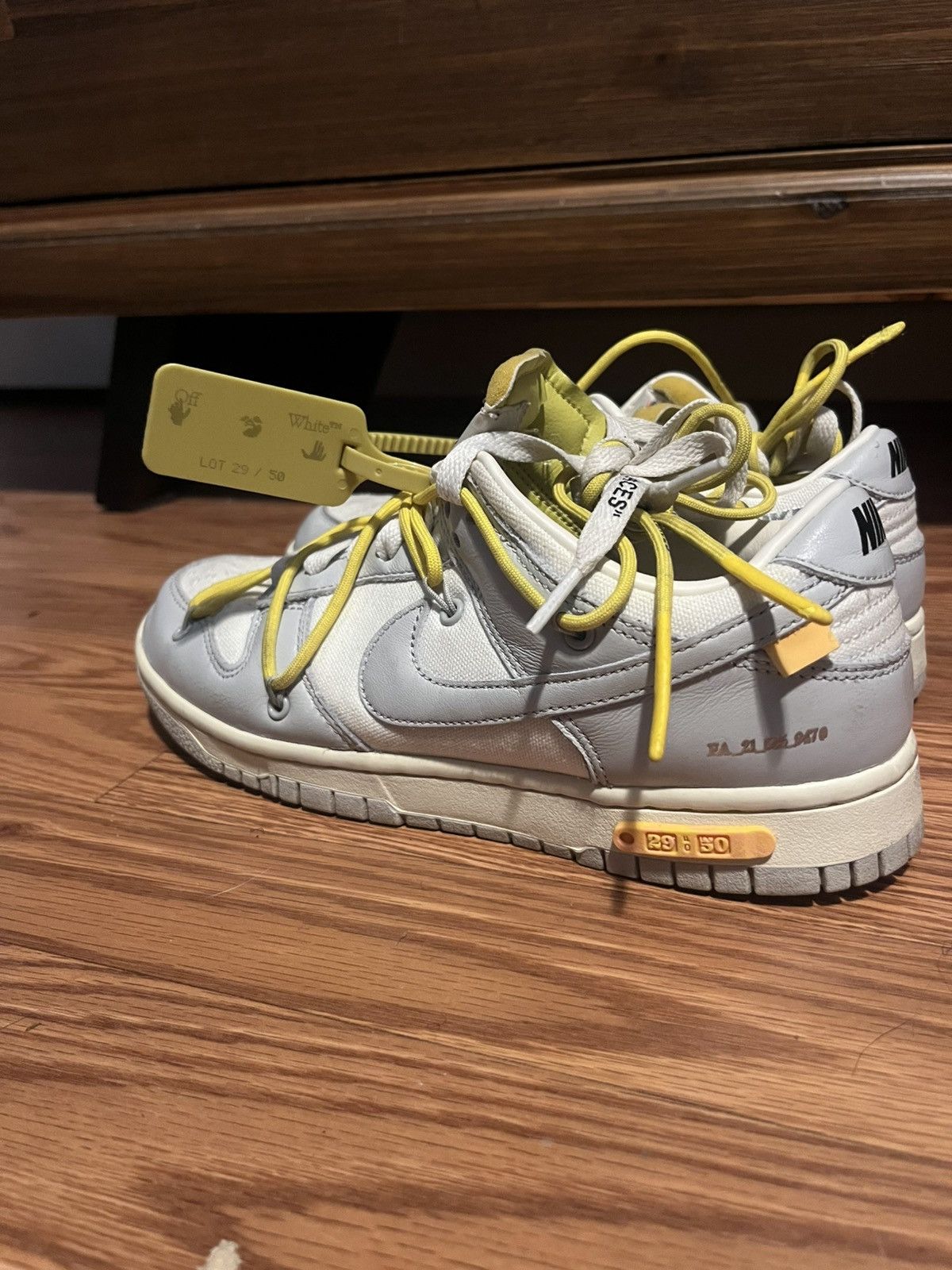 Nike × Off-White Nike offwhite dunk lot 25/50 Size US 6.5 / IT 36.5 - 1 Thumbnail