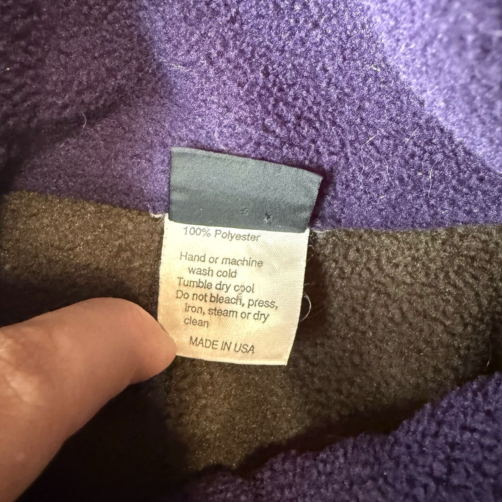 Montbell VINTAGE Montbell Fleece Jacket Medium Olive Purple Full Zip 90s Outerwear Mens Regular Jacket Size US M / EU 48-50 / 2 - 7 Thumbnail