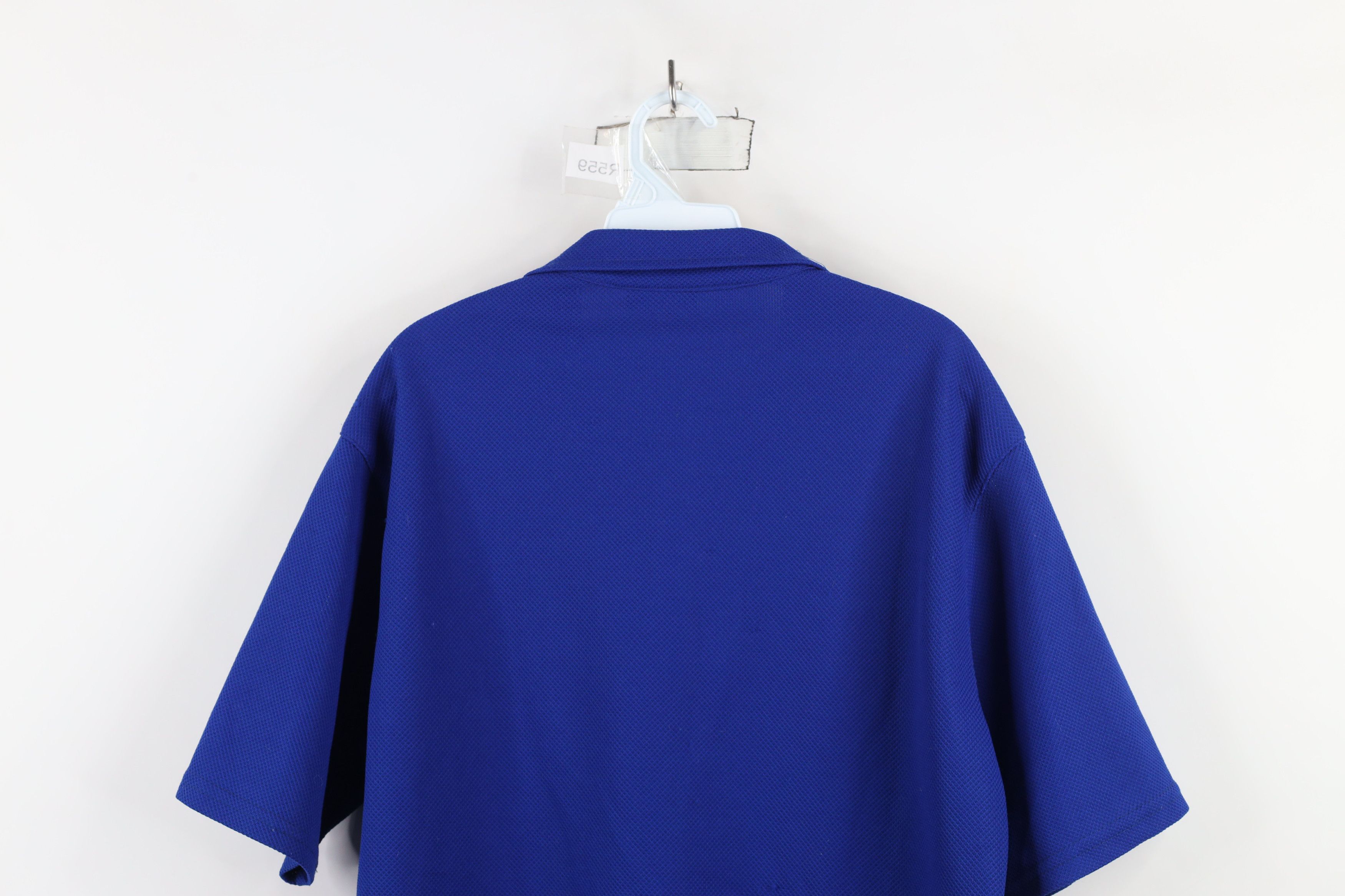 Vintage Vintage 90s Streetwear Knit Dance Rave Button Shirt USA Size US L / EU 52-54 / 3 - 10 Thumbnail