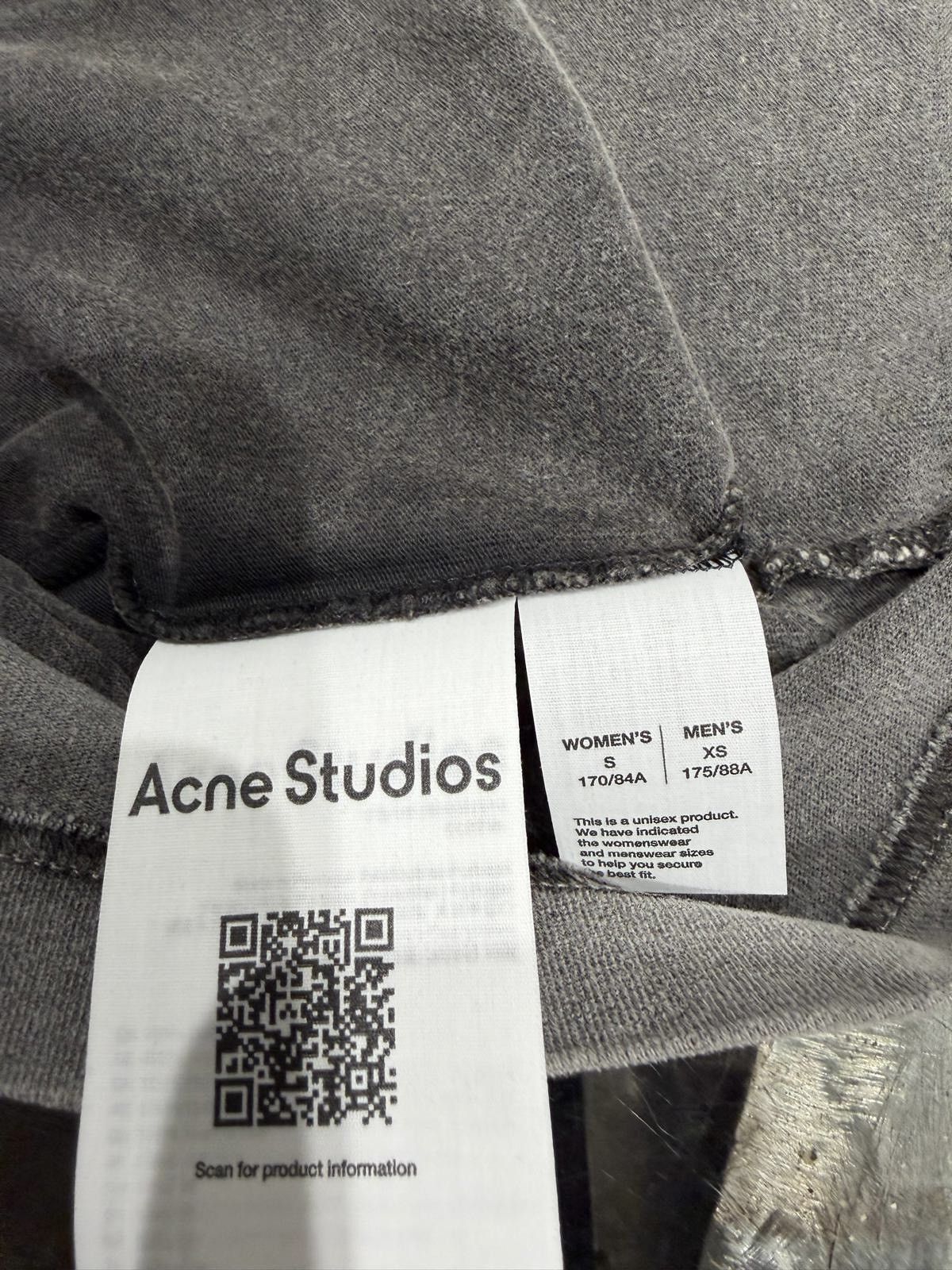 Acne Studios ACNE STUDIOS - Tshirt Relaxed Fit Faded Black Size US XS / EU 42 / 0 - 3 Thumbnail