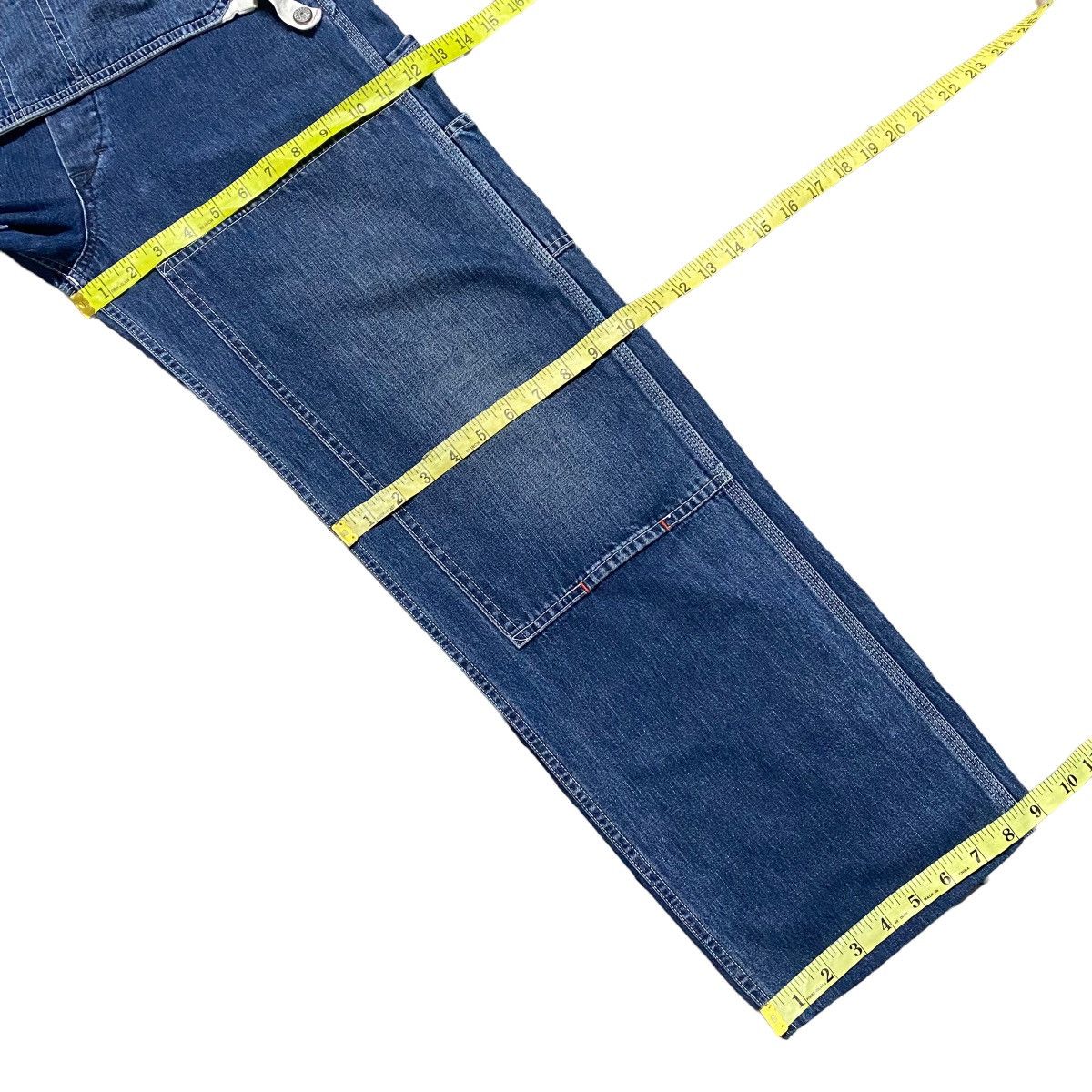 Japanese Brand Vintage Bartack Denim Work Pants Size US 31 - 21 Thumbnail