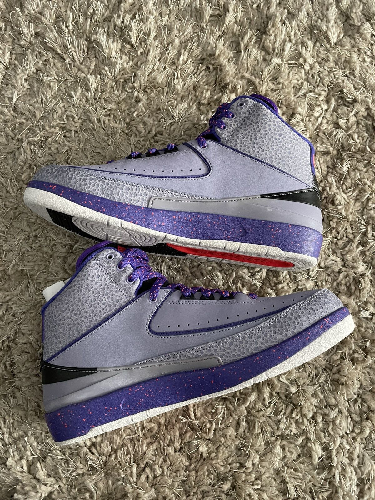 Jordan Brand Jordan 2 Iron Purple Size US 9.5 / EU 42-43 - 3 Thumbnail
