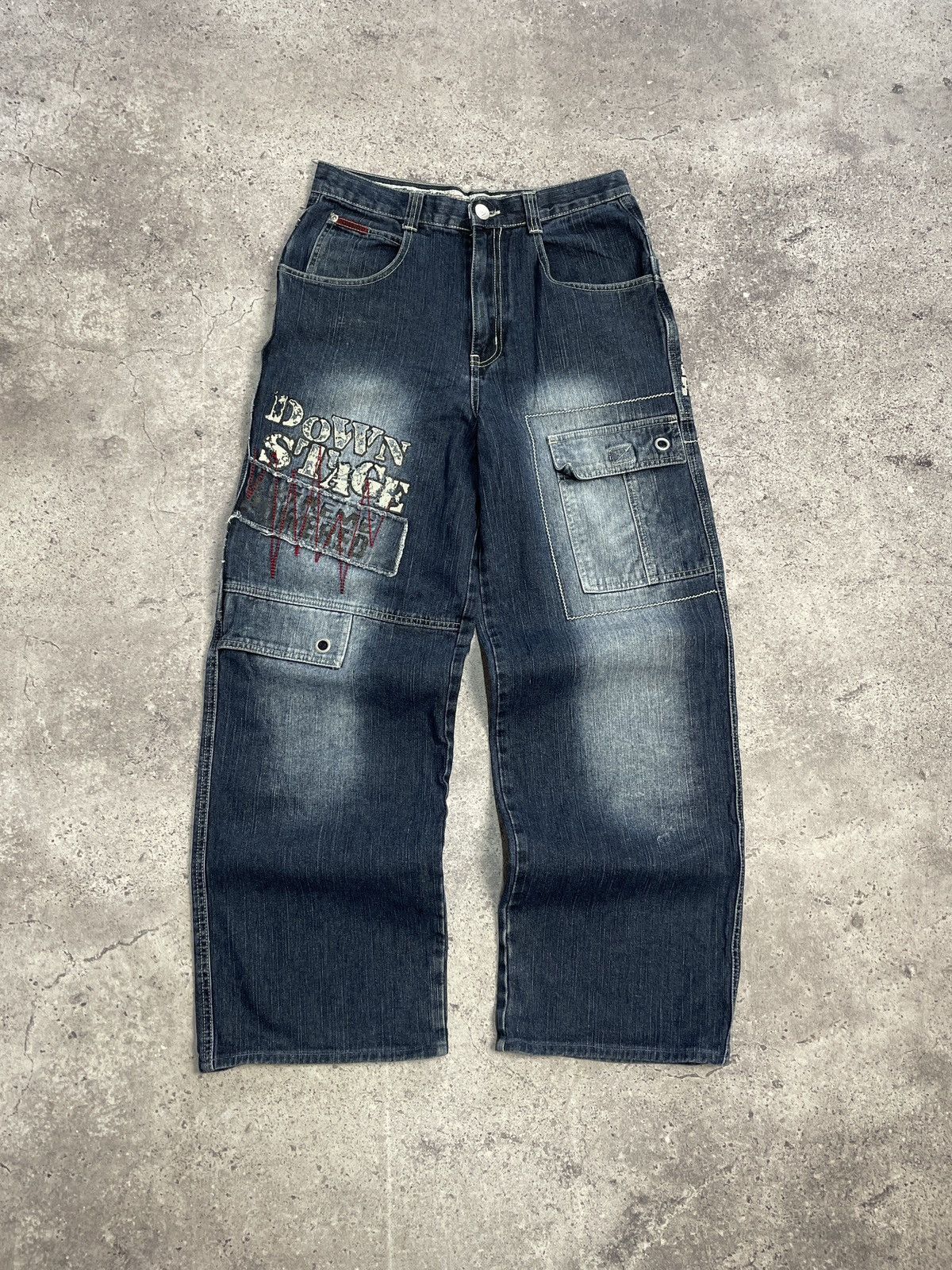 Wu-Tang Clan Vintage Eminem Style 00s Carpenter Denim Rap Jens Pants Size US 30 / EU 46 - 6 Thumbnail