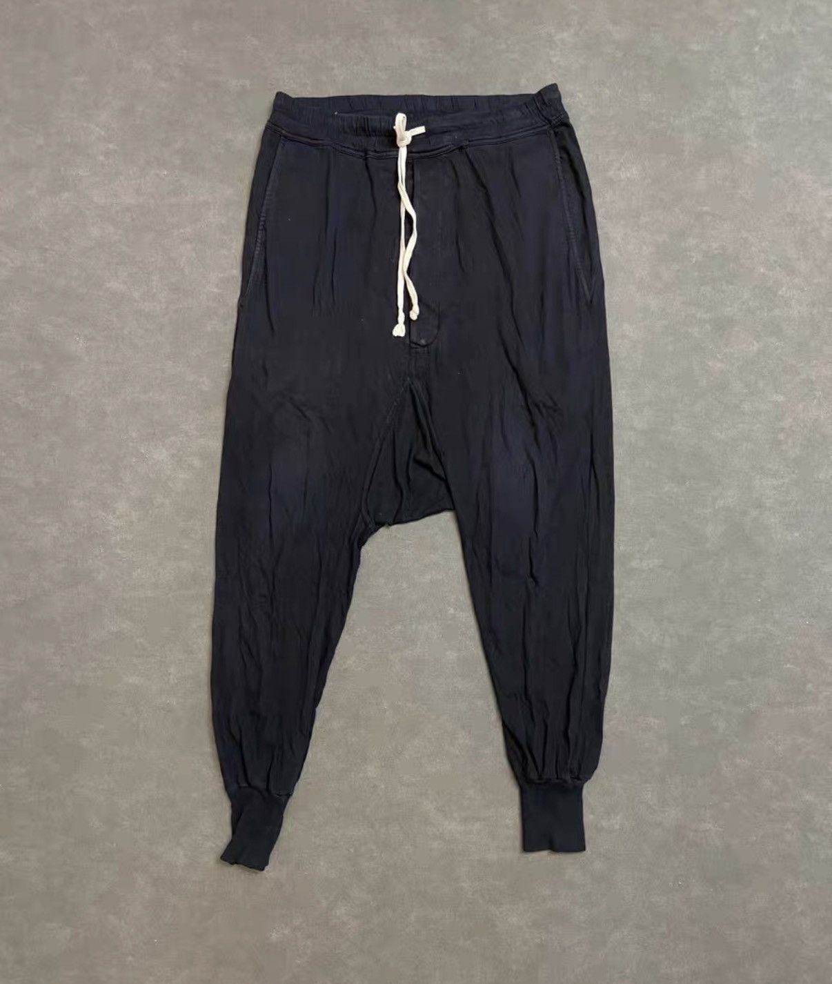 Rick Owens Rick Owens DRKSHDW Drawstring Jogger Sweatpants J16 Size US 30 / EU 46 - 1 Thumbnail