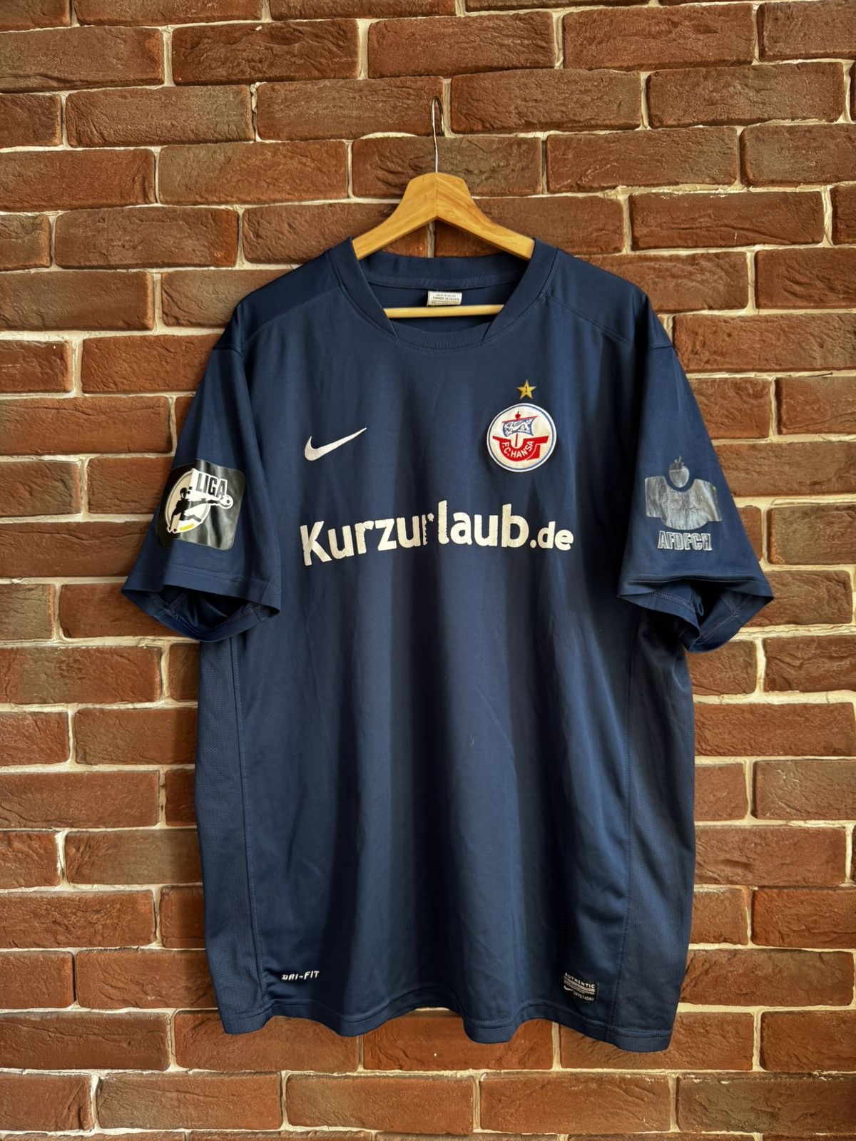 Nike Rare Y2K Nike F.C. Hansa #38 ZIEMER Football Jersey XXL Blu Size US XXL / EU 58 / 5 - 1 Thumbnail