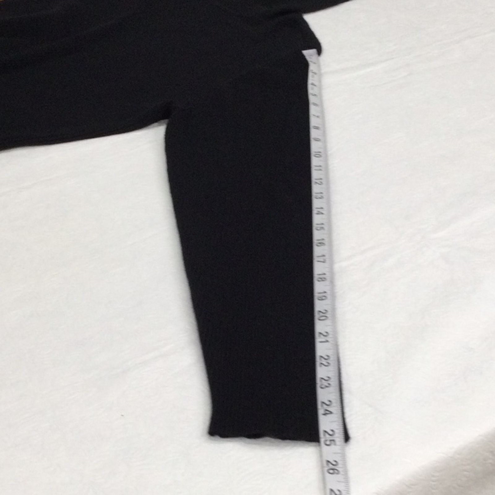 Other Cato Est. 1946 Black Rib Knit Turtleneck Size 22/24 W Size 4XL / US 24-26 - 16 Thumbnail
