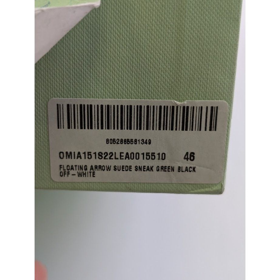 Off-White Floating Arrow Suede Sneakers in Multicolor Size US 13 / EU 46 - 13 Thumbnail