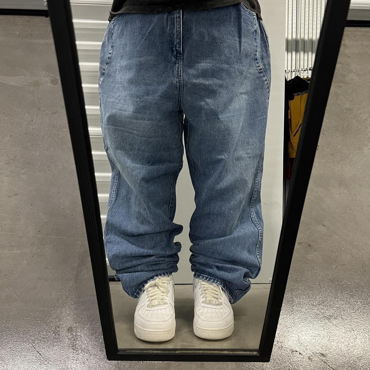 Coca Cola Crazy Vintage Y2K/2000s Baggy Rare Coca Cola Medium wash Denim Jeans! Size US 38 / EU 54 - 1 Thumbnail