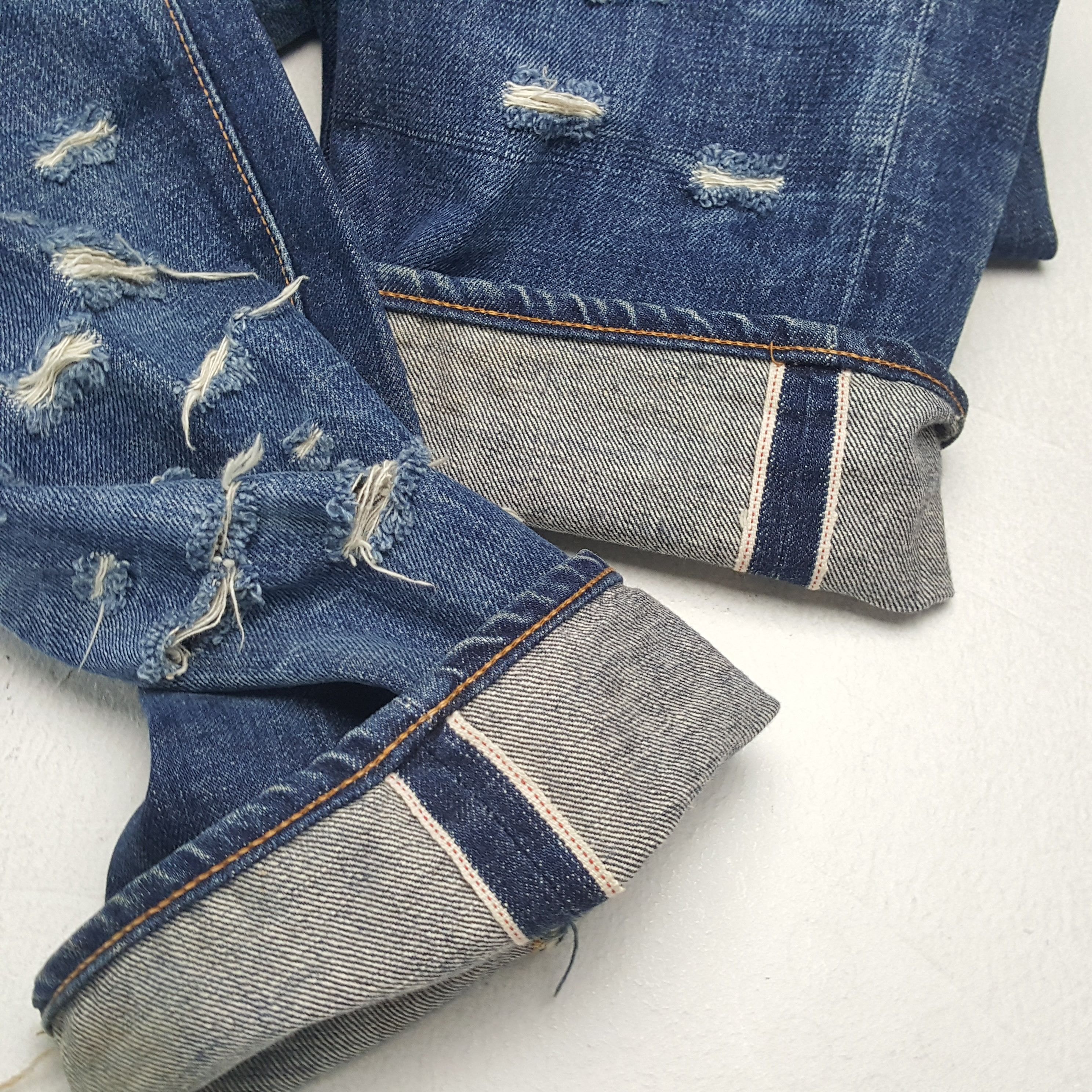 Evisu Vintage EVIS Japanese Brand Daicock Custom Style Jeans Size US 30 / EU 46 - 12 Thumbnail
