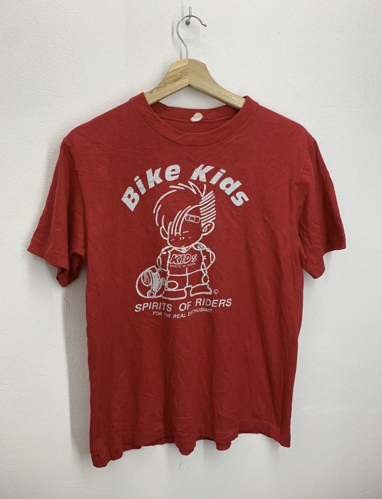 Vintage Vintage 80s Moto Racing Tshirt Size US M / EU 48-50 / 2 - 1 Thumbnail