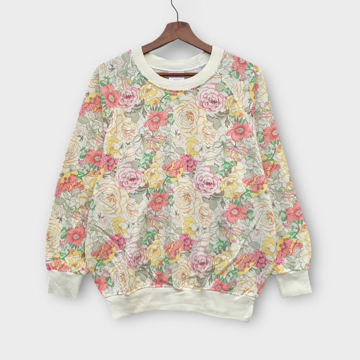 Vintage 90s Sport i Flowers Sweatshirt