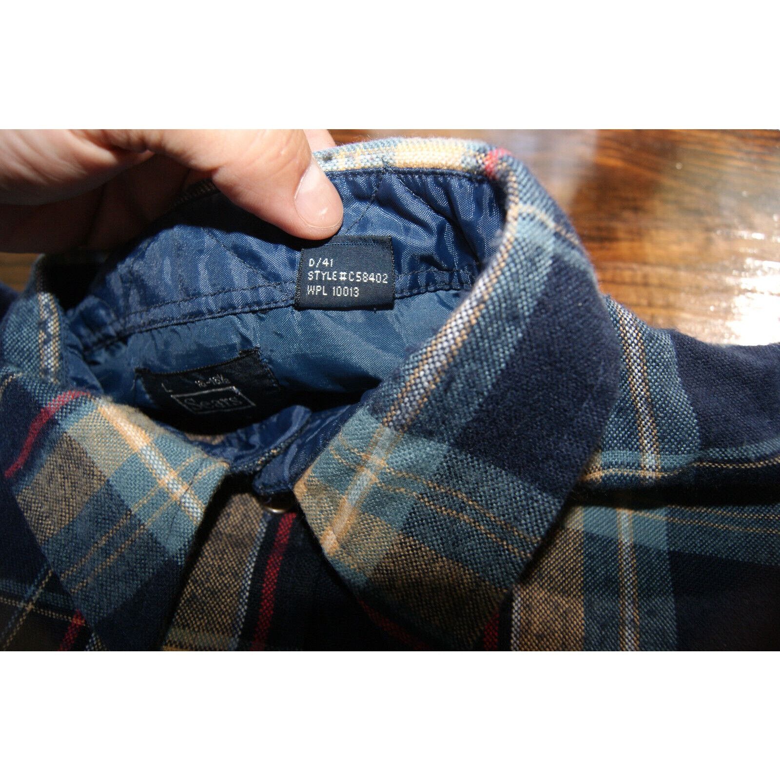 Sears VTG Sears Mens Shirt L Acrylic Flannel Outdoor Woodsman 70s Size US L / EU 52-54 / 3 - 5 Thumbnail
