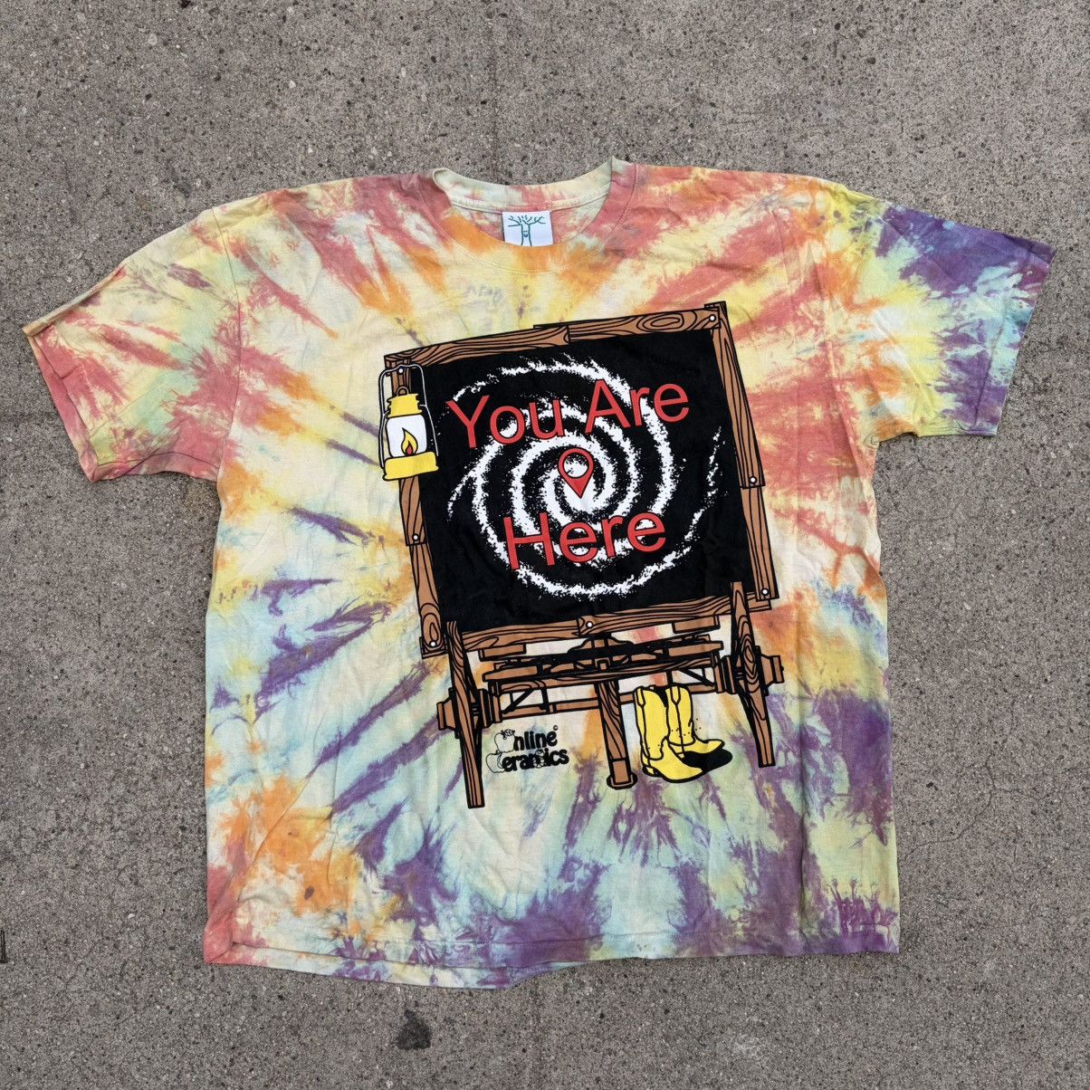 Online Ceramics Online Ceramics Hitch Your Wagon Tie Dye Shirt Size XXL Rare Size US XXL / EU 58 / 5 - 1 Thumbnail