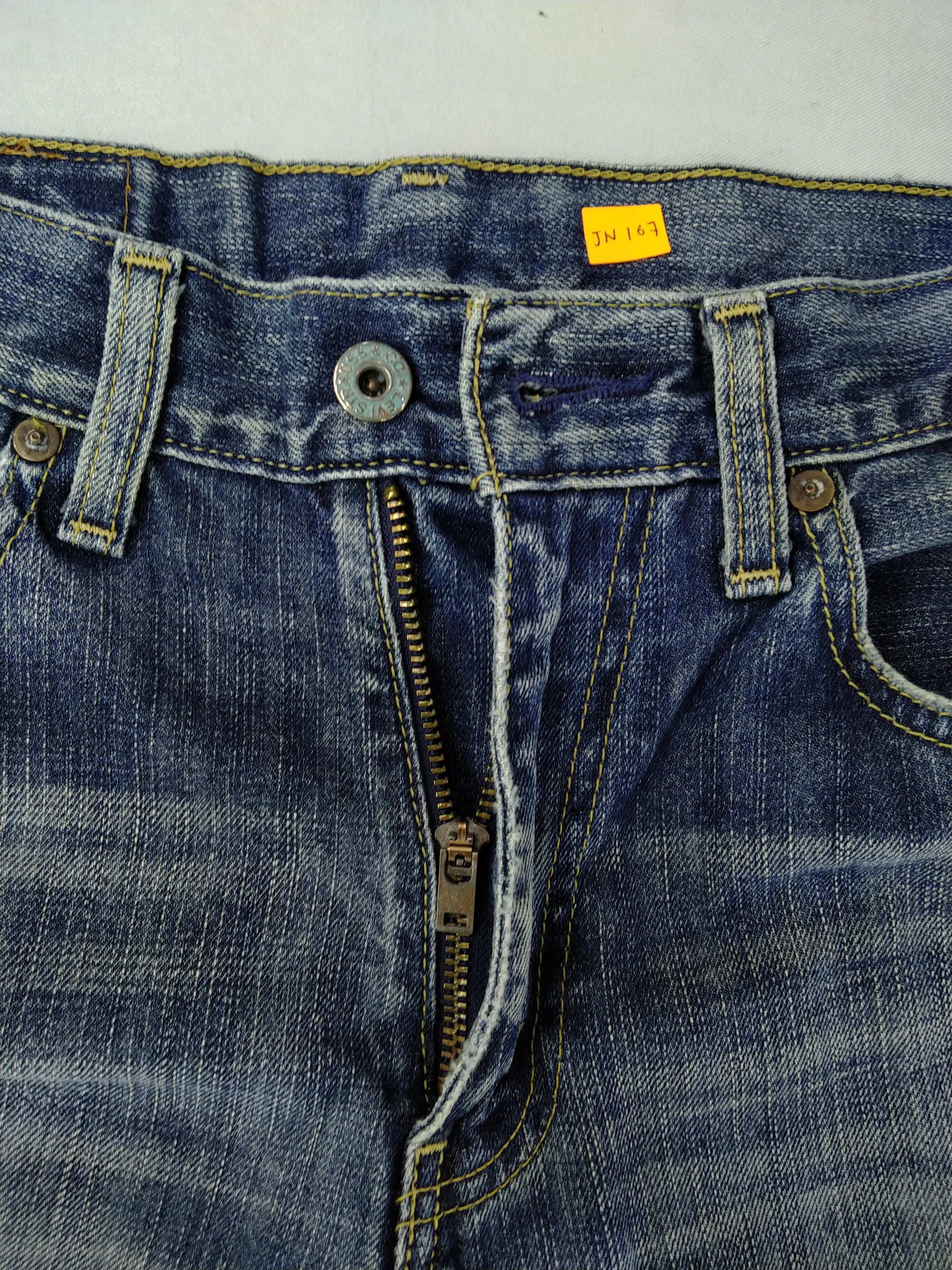 Levi's Blue Vintage Levi's 502 Distressed Ripped Denim -JN167 Size US 30 / EU 46 - 7 Thumbnail