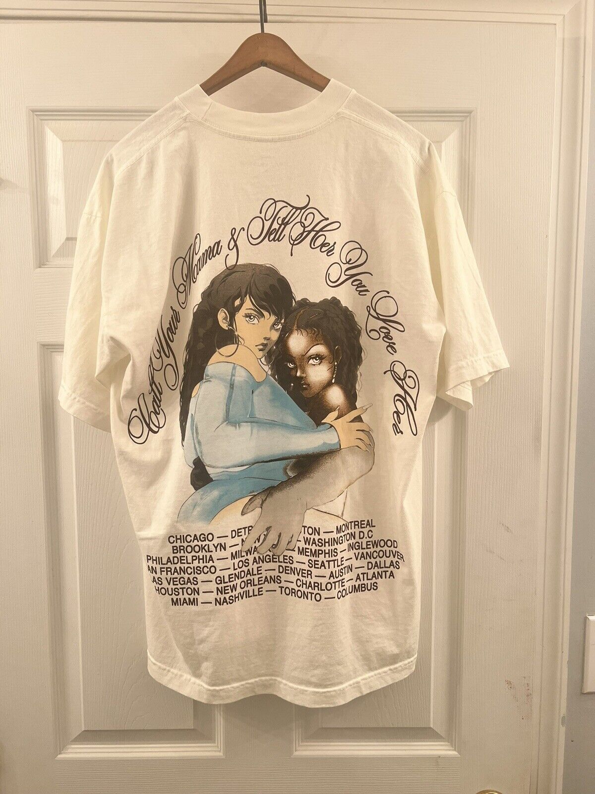 Vintage Drake 2 Girls Call Your Mother It's All A Blur Tour LARGE