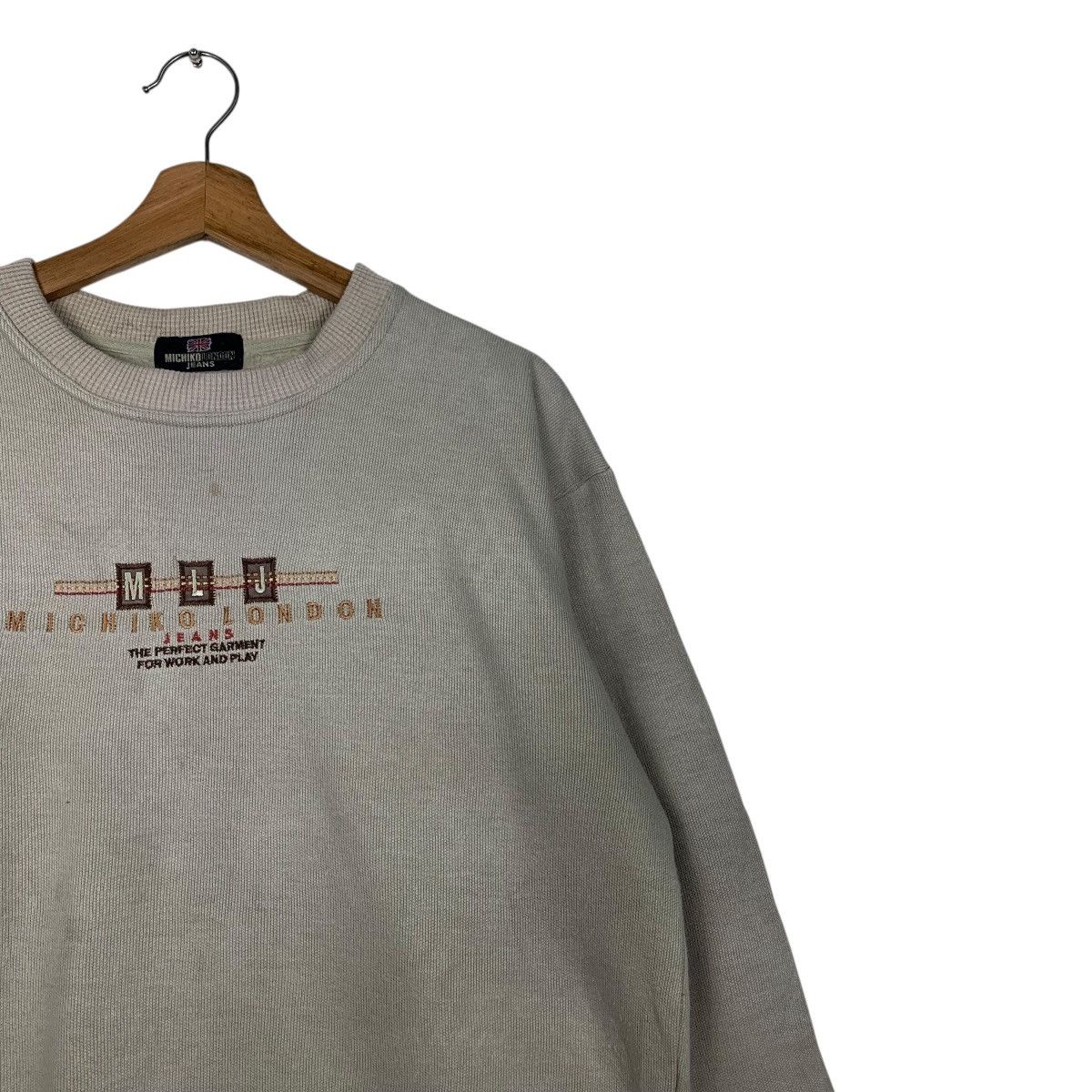 Michiko Koshino London MICHIKO LONDON JEANS Crewneck Sweatshirt #2948-C133 Size US M / EU 48-50 / 2 - 5 Thumbnail