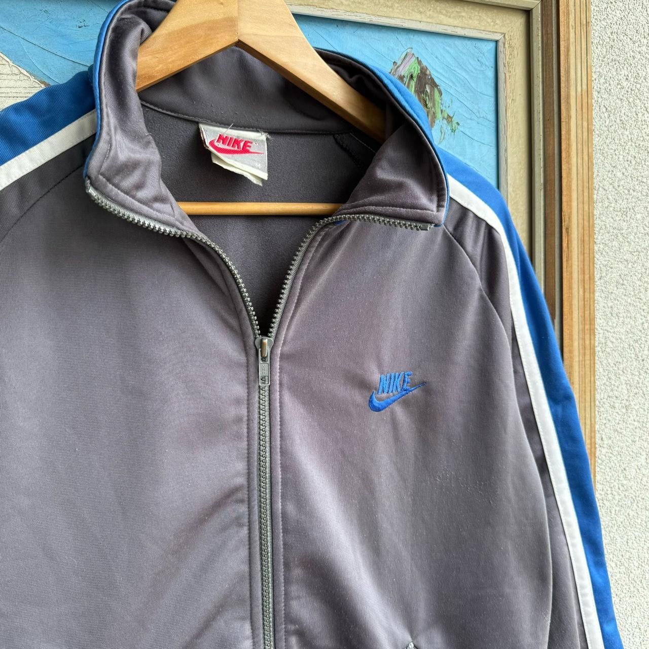 Nike Vintage Nike Track Jacket Big Logo Size US L / EU 52-54 / 3 - 4 Thumbnail