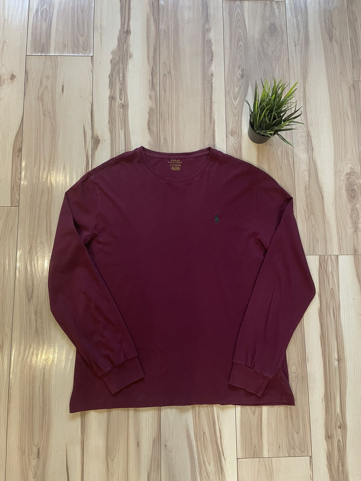 Polo Ralph Lauren × Vintage Long Sleeve Polo Ralph Lauren Logo Vintage Streetwear Size US L / EU 52-54 / 3 - 1 Thumbnail