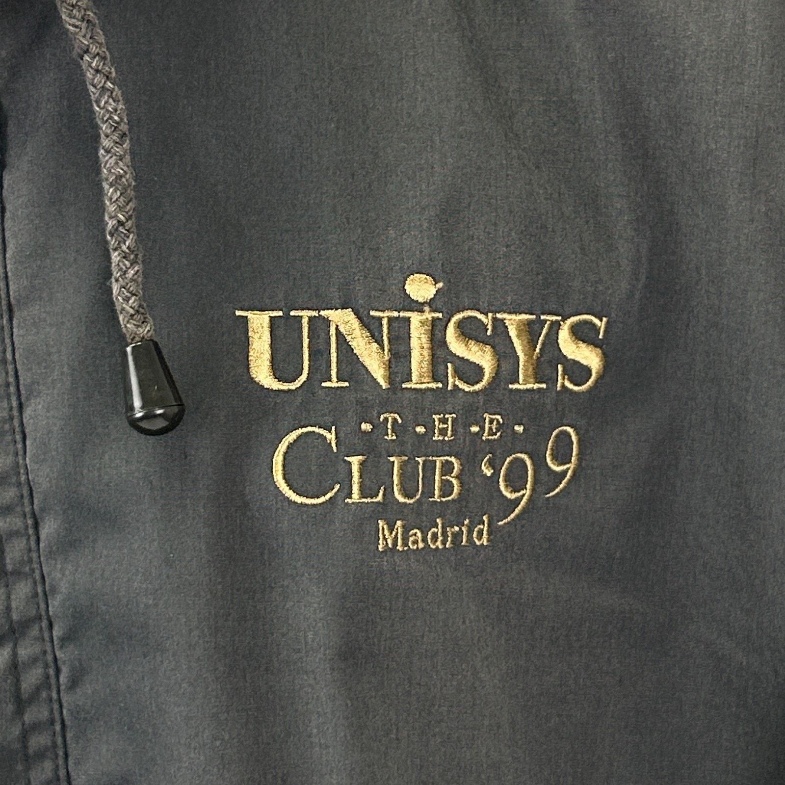 Vintage Vintage 90s Unisys The Club 99 Madrid Jacket IT XL X-Large Size US XL / EU 56 / 4 - 4 Thumbnail