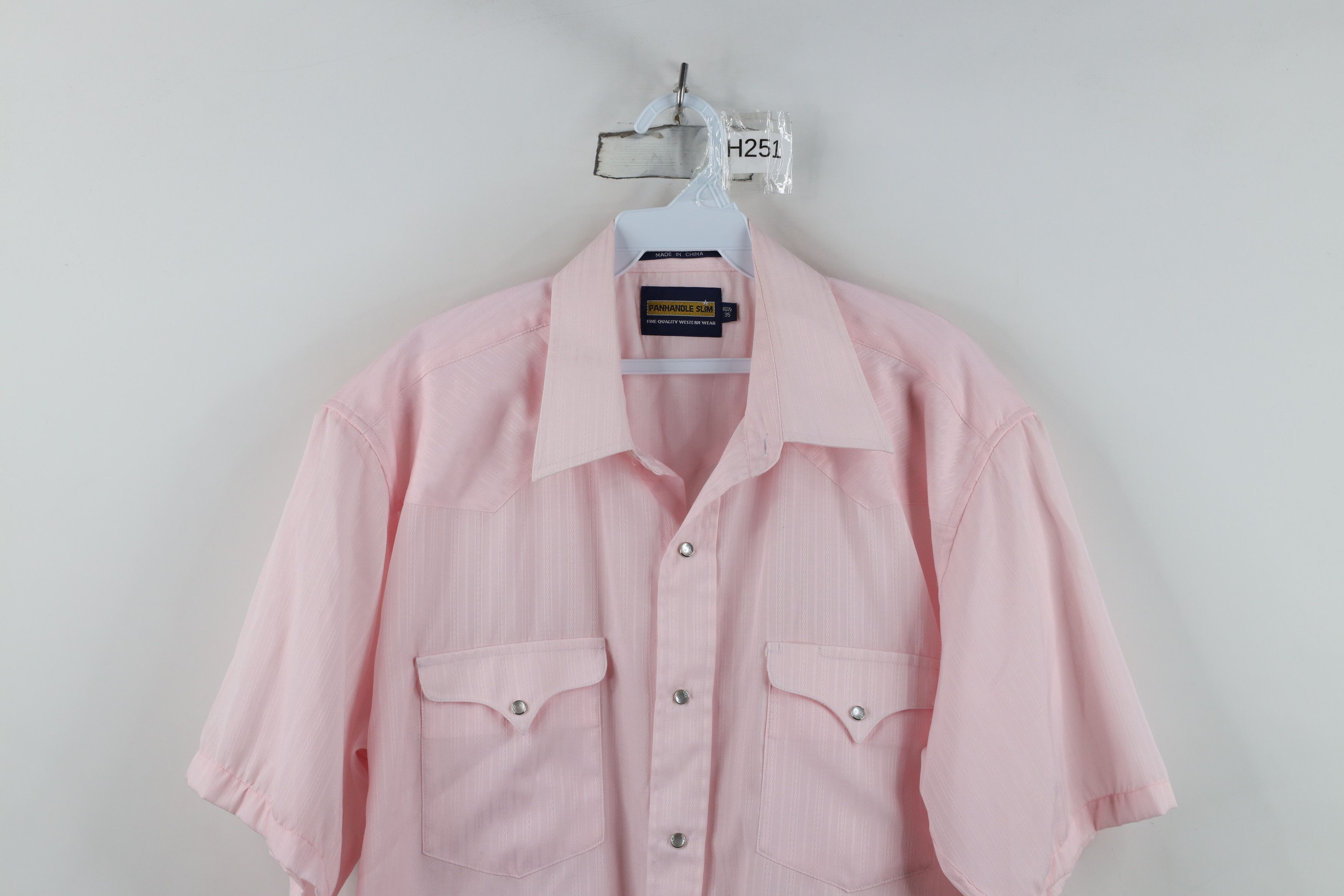 Vintage Vintage 90s Streetwear Western Cowboy Snap Button Shirt Pink Size US M / EU 48-50 / 2 - 2 Thumbnail