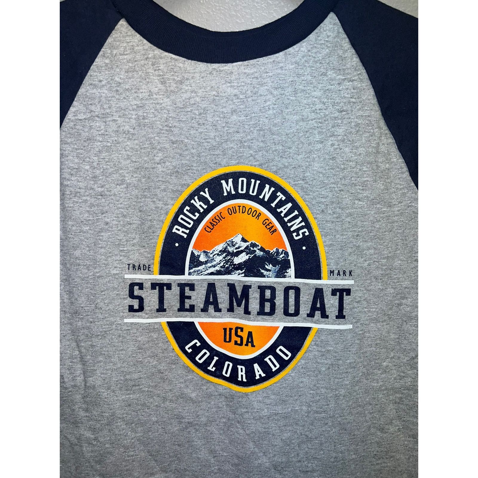 Vintage Vintage Youth Rocky Mountains Shirt Steamboat Mid Sleeve L Size L / US 10 / IT 46 - 2 Thumbnail