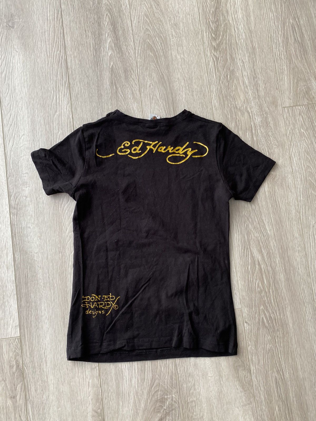 Affliction × Ed Hardy Vintage Y2K Don Ed Hardy Eagle Graphic T-Shirt Size S / US 4 / IT 40 - 4 Thumbnail