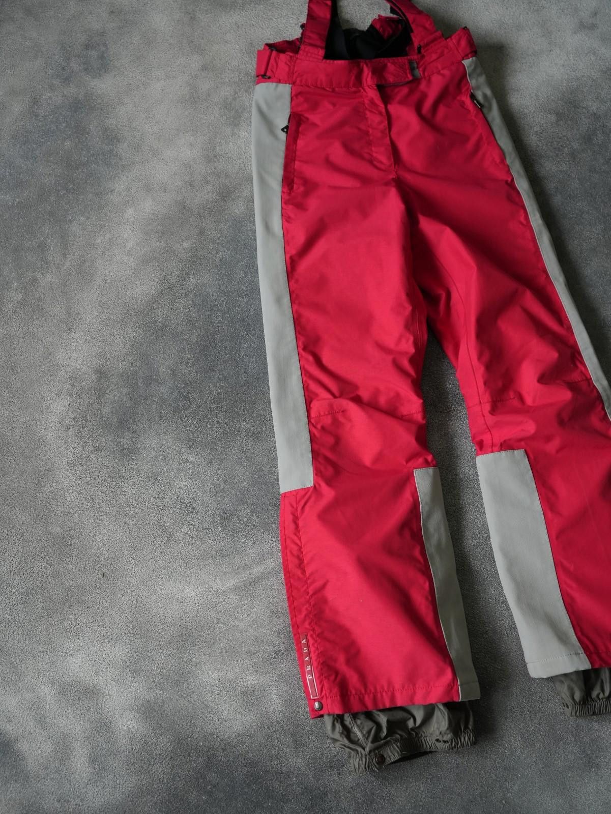 Prada Prada Gore-Tex Ski / Snowboard Pants WOMEN Size L Red Size ONE SIZE - 4 Thumbnail